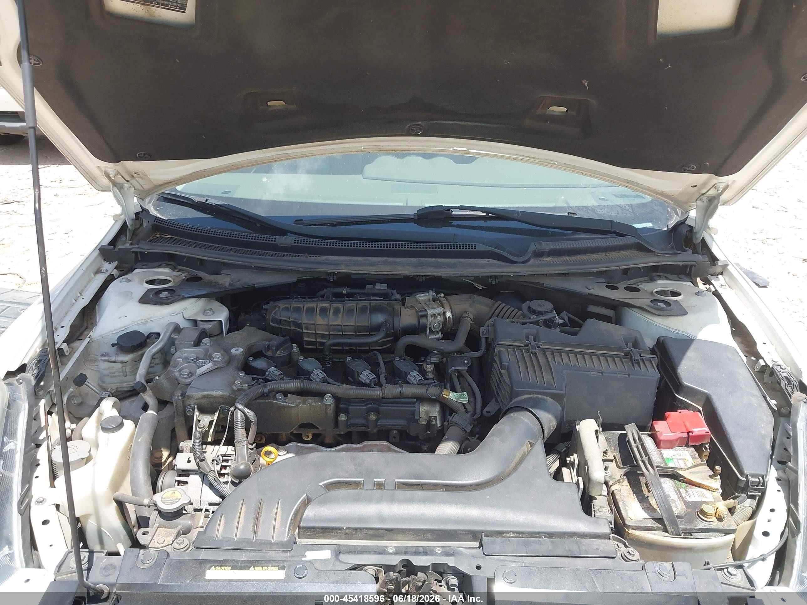 2012 Nissan Altima 2.5 S White vin: 1N4AL2EP2CC222481