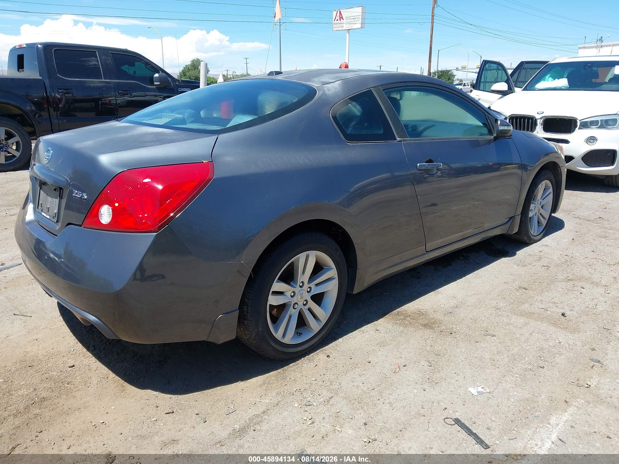2012 Nissan Altima 2.5 S Gray vin: 1N4AL2EP2CC229205