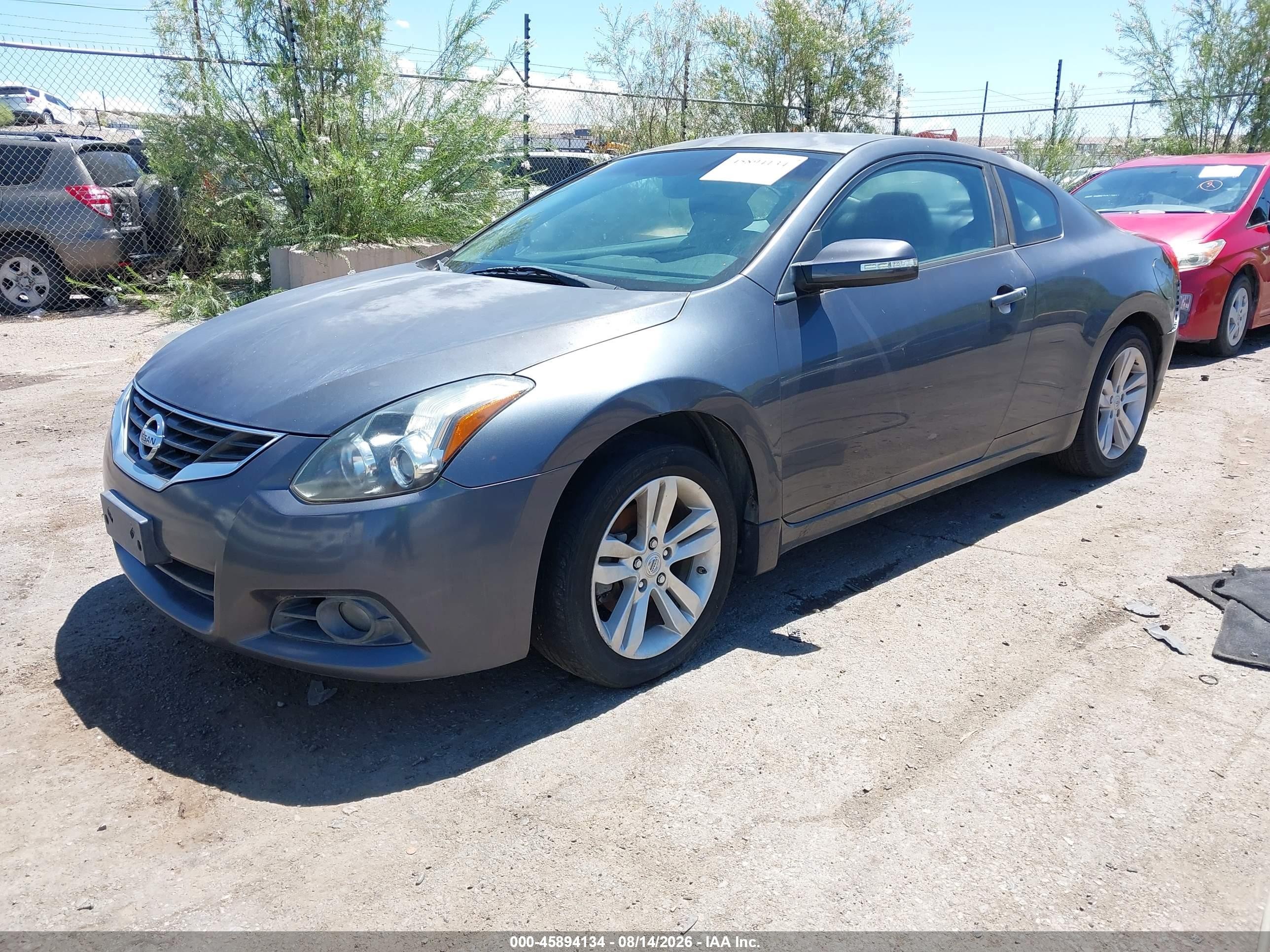 2012 Nissan Altima 2.5 S Gray vin: 1N4AL2EP2CC229205