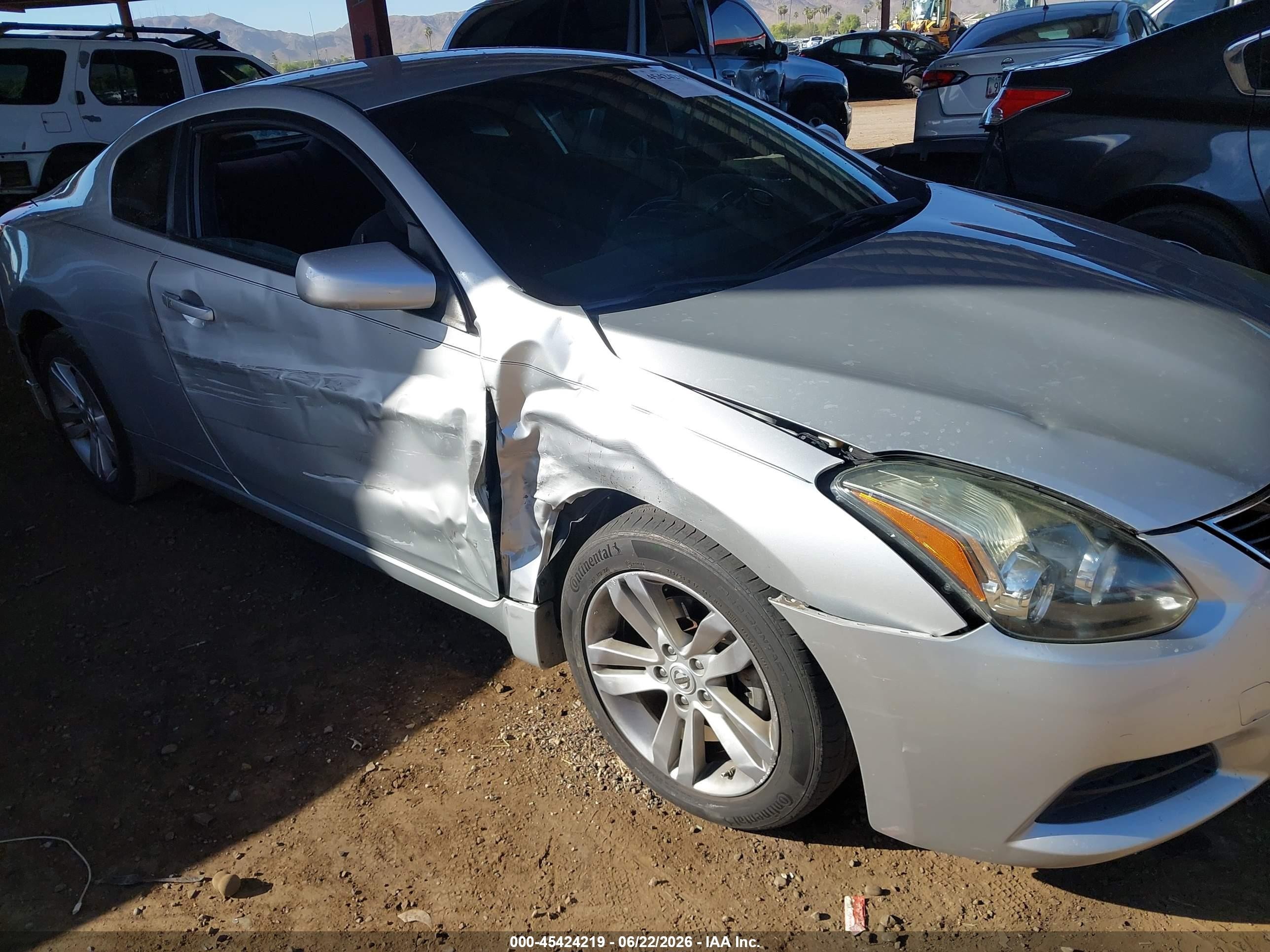2012 Nissan Altima 2.5 S Silver vin: 1N4AL2EP2CC248269