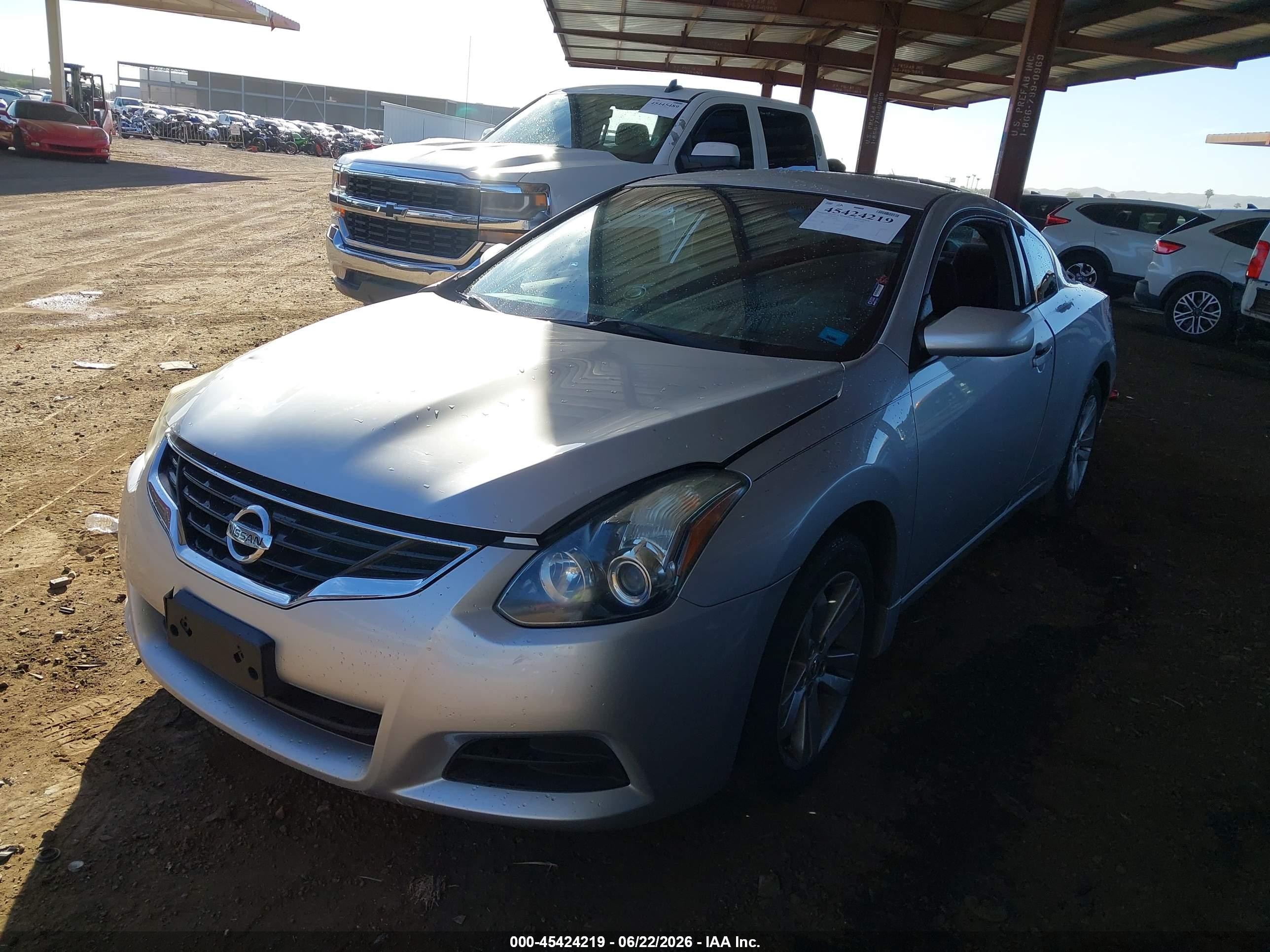 2012 Nissan Altima 2.5 S Silver vin: 1N4AL2EP2CC248269