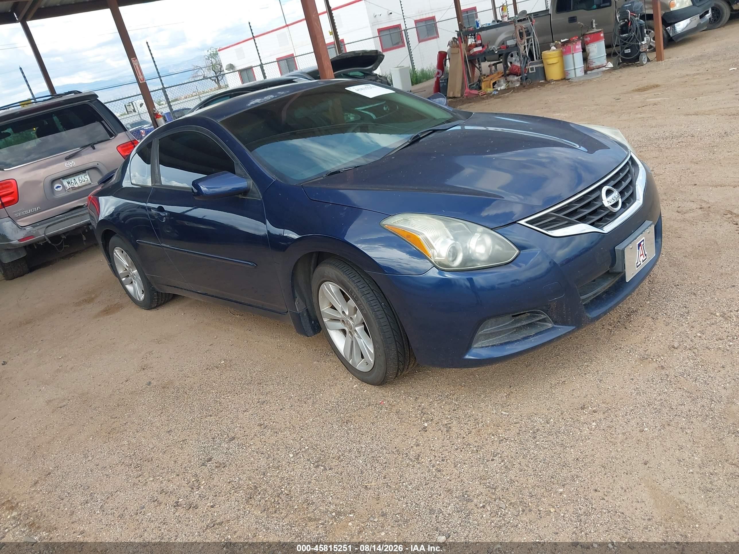 2012 Nissan Altima 2.5 S Navy vin: 1N4AL2EP2CC261961
