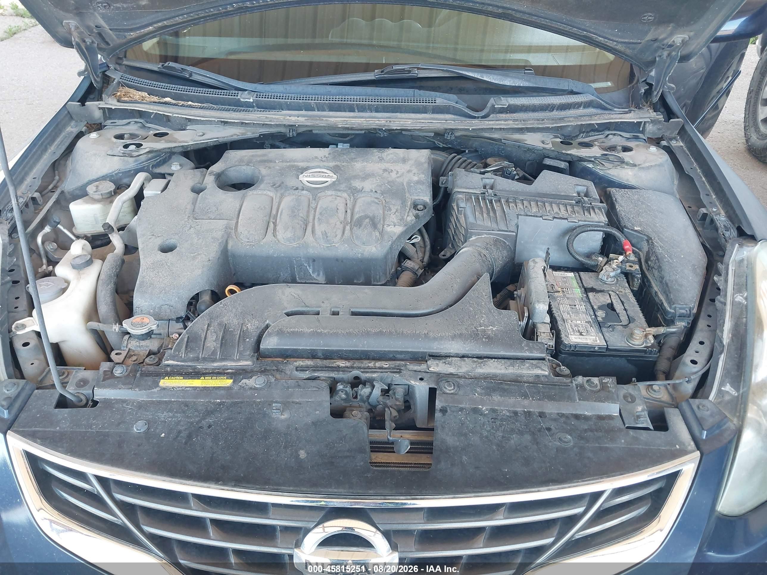 2012 Nissan Altima 2.5 S Navy vin: 1N4AL2EP2CC261961