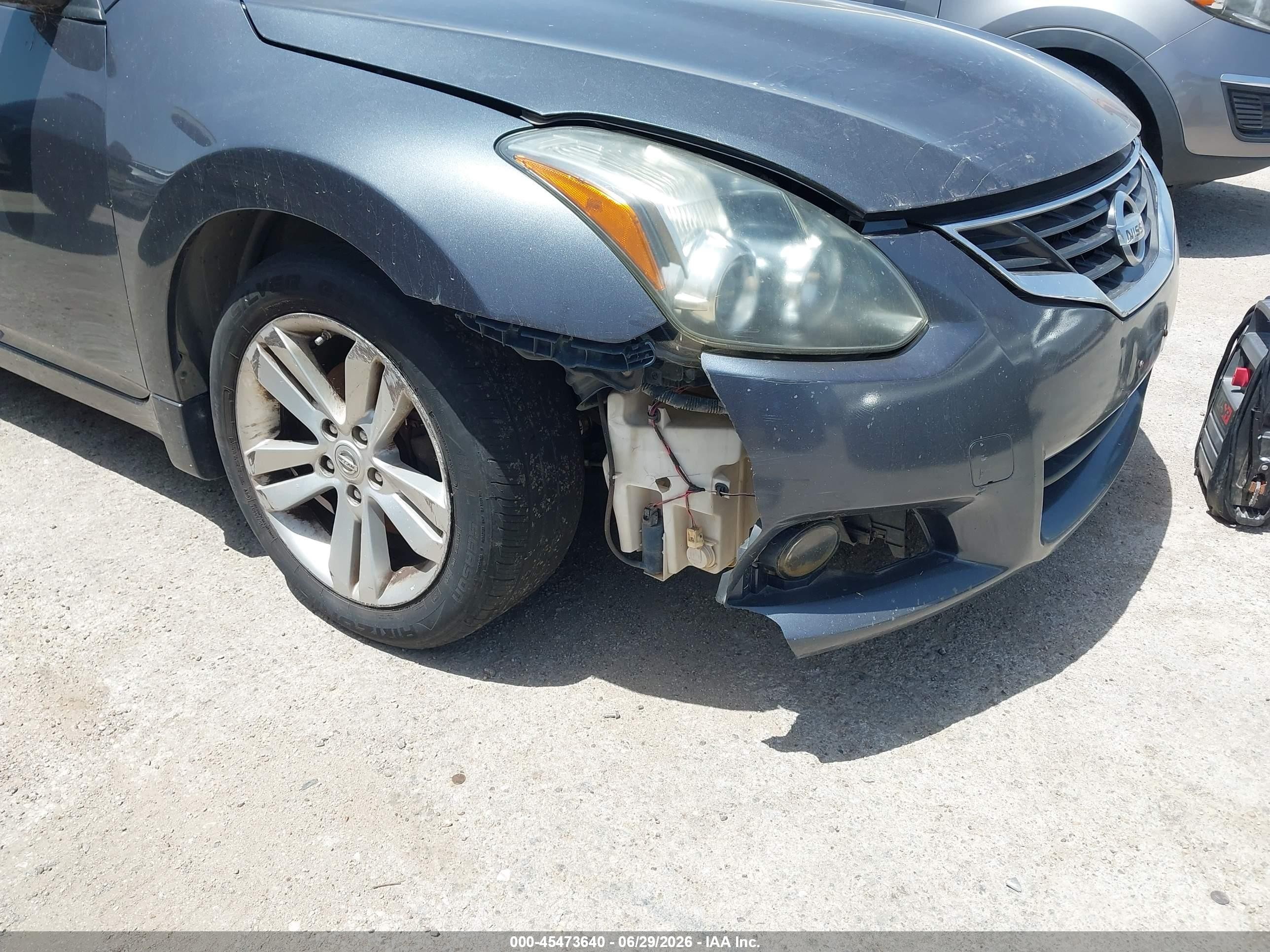 2012 Nissan Altima 2.5 S Gray vin: 1N4AL2EP2CC262348