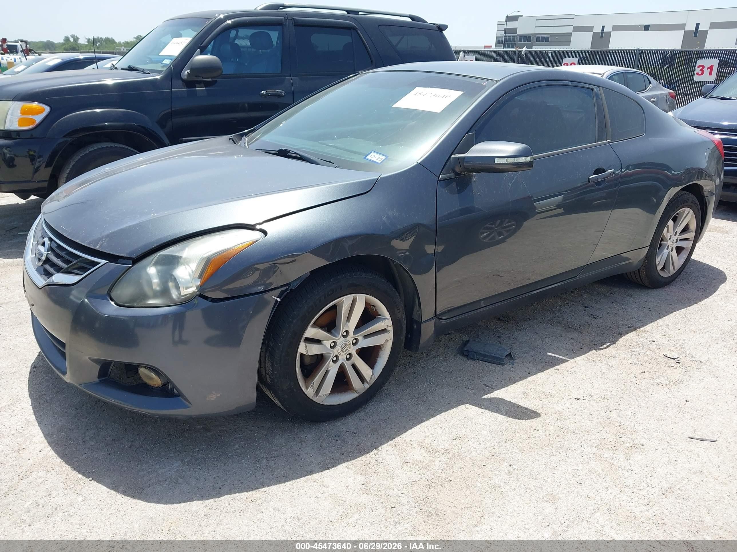2012 Nissan Altima 2.5 S Gray vin: 1N4AL2EP2CC262348