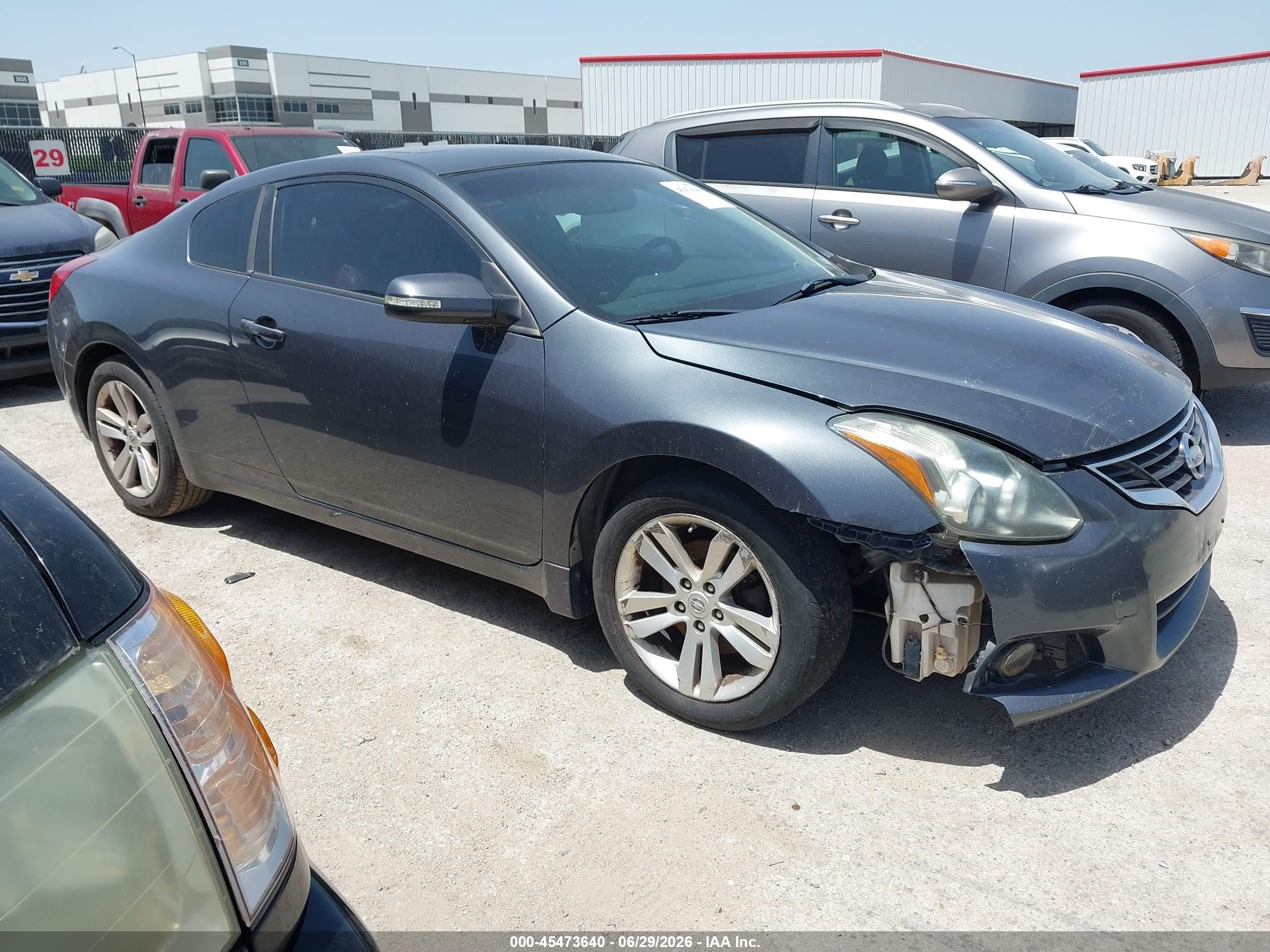 2012 Nissan Altima 2.5 S Gray vin: 1N4AL2EP2CC262348
