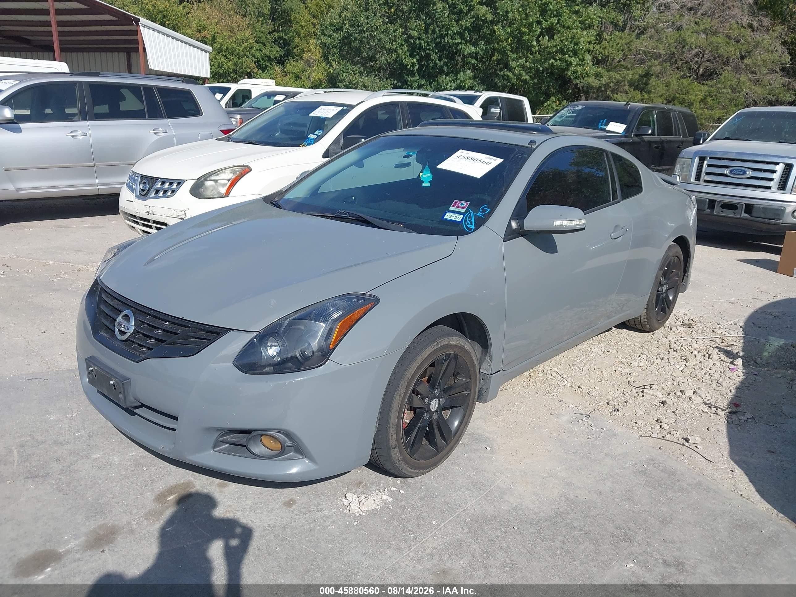 2012 Nissan Altima 2.5 S Gray vin: 1N4AL2EP2CC264570