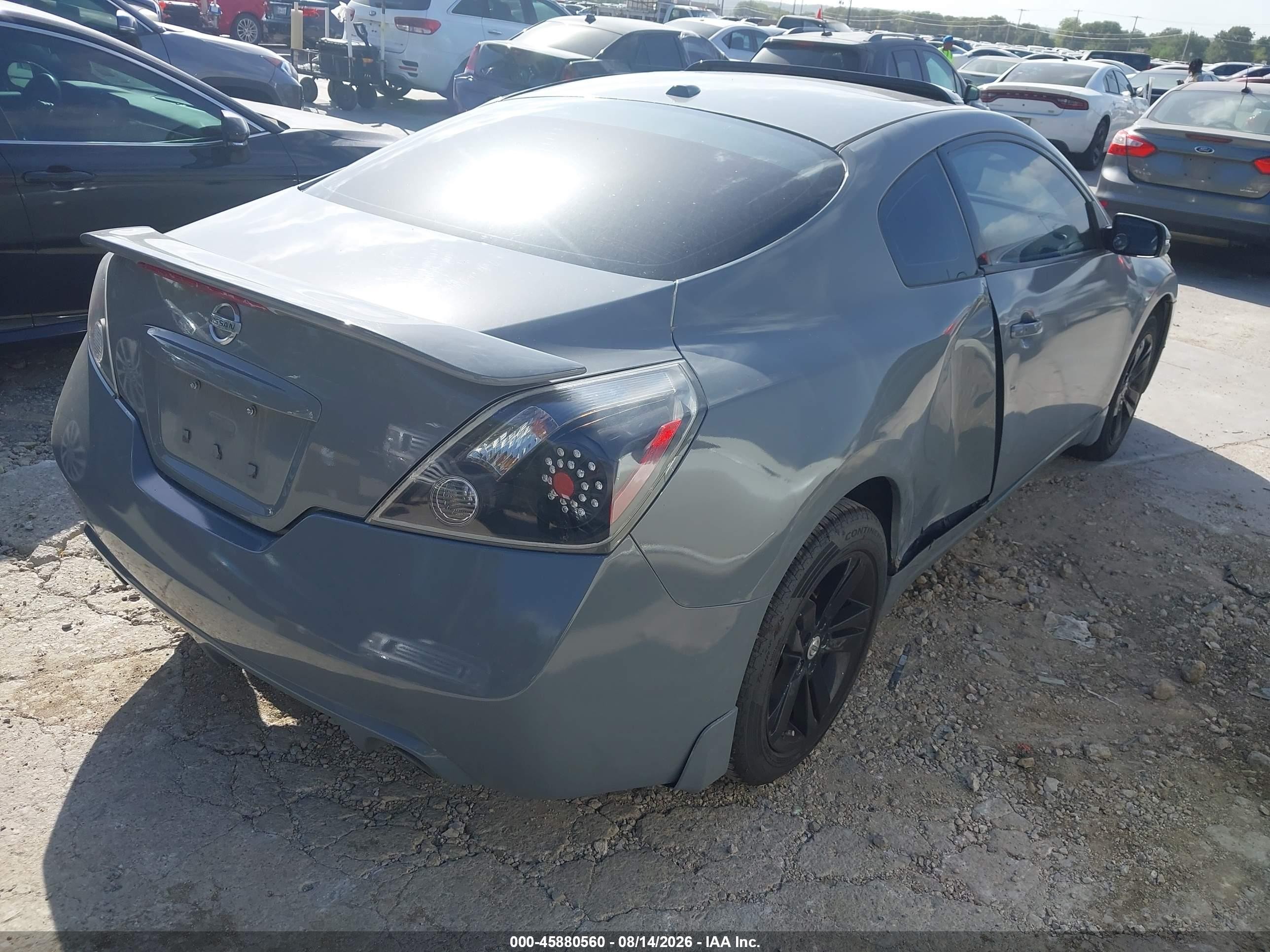 2012 Nissan Altima 2.5 S Gray vin: 1N4AL2EP2CC264570