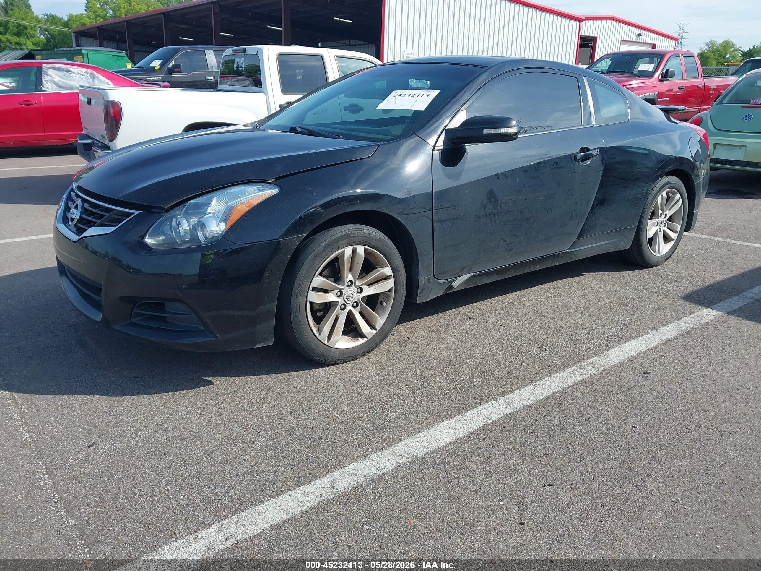2013 Nissan Altima 2.5 S Black vin: 1N4AL2EP2DC128683