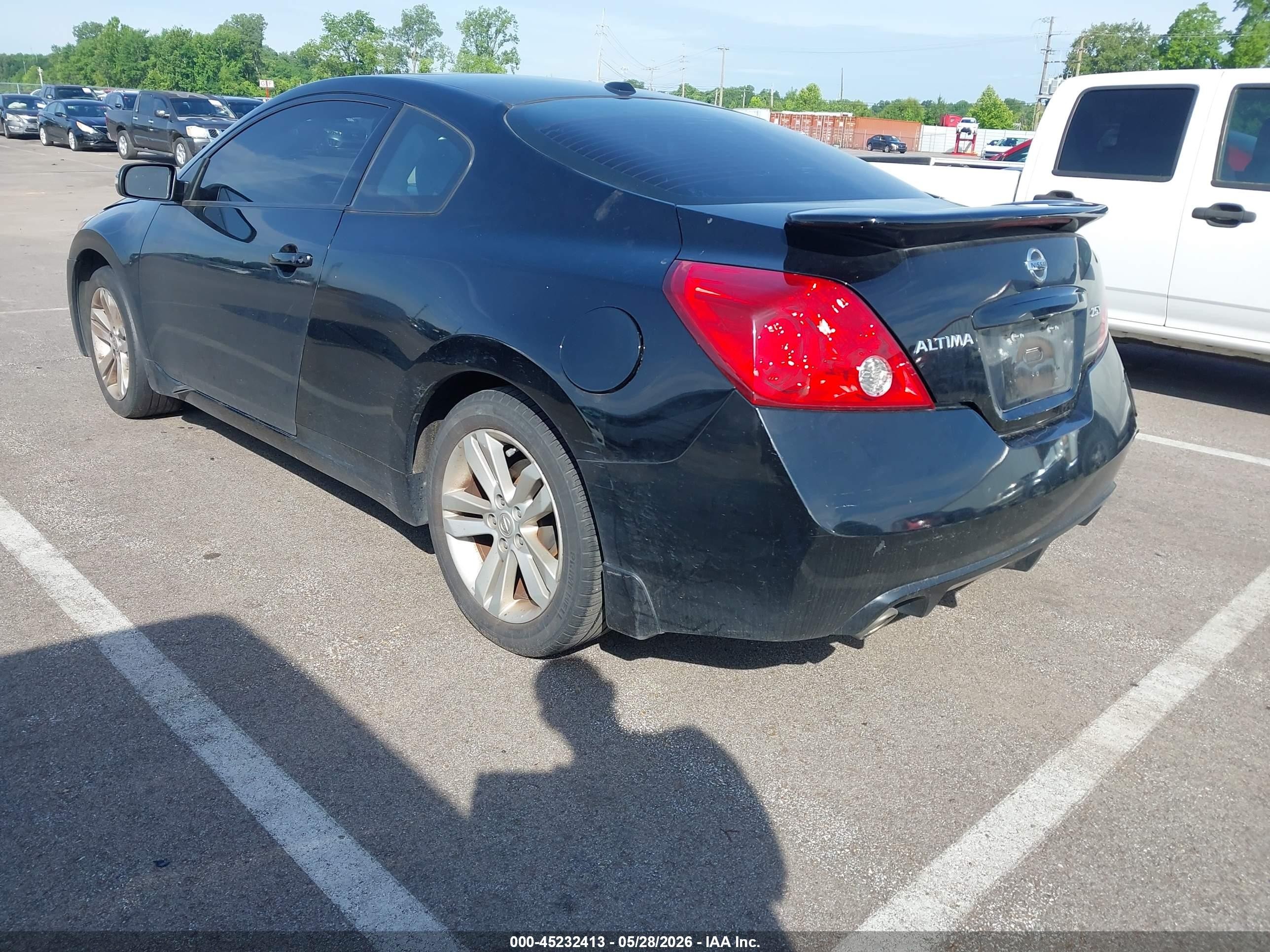 2013 Nissan Altima 2.5 S Black vin: 1N4AL2EP2DC128683