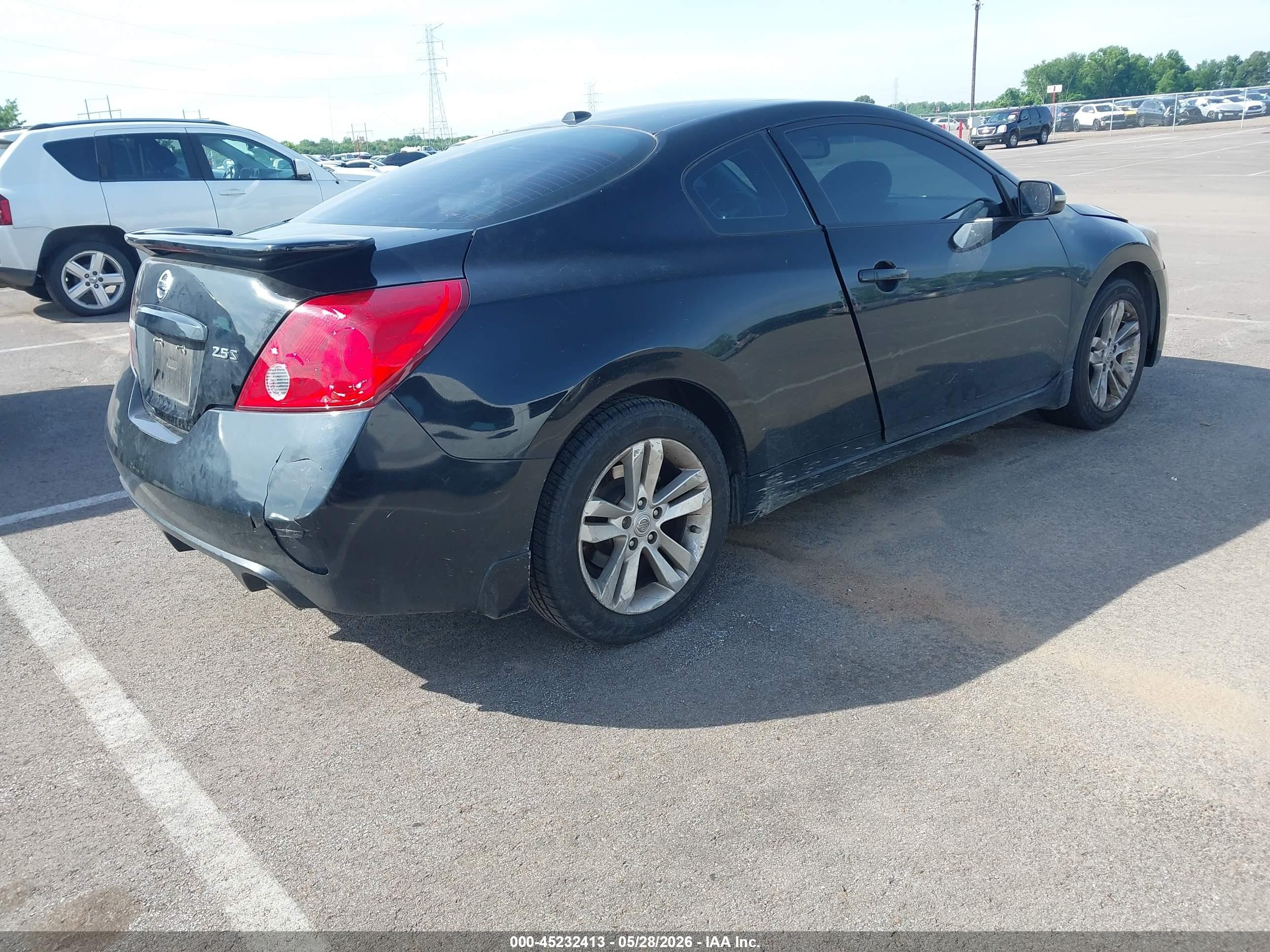 2013 Nissan Altima 2.5 S Black vin: 1N4AL2EP2DC128683