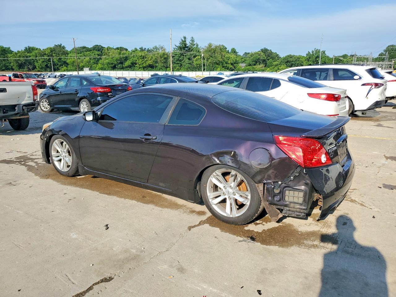 2013 Nissan Altima S Purple vin: 1N4AL2EP2DC153423