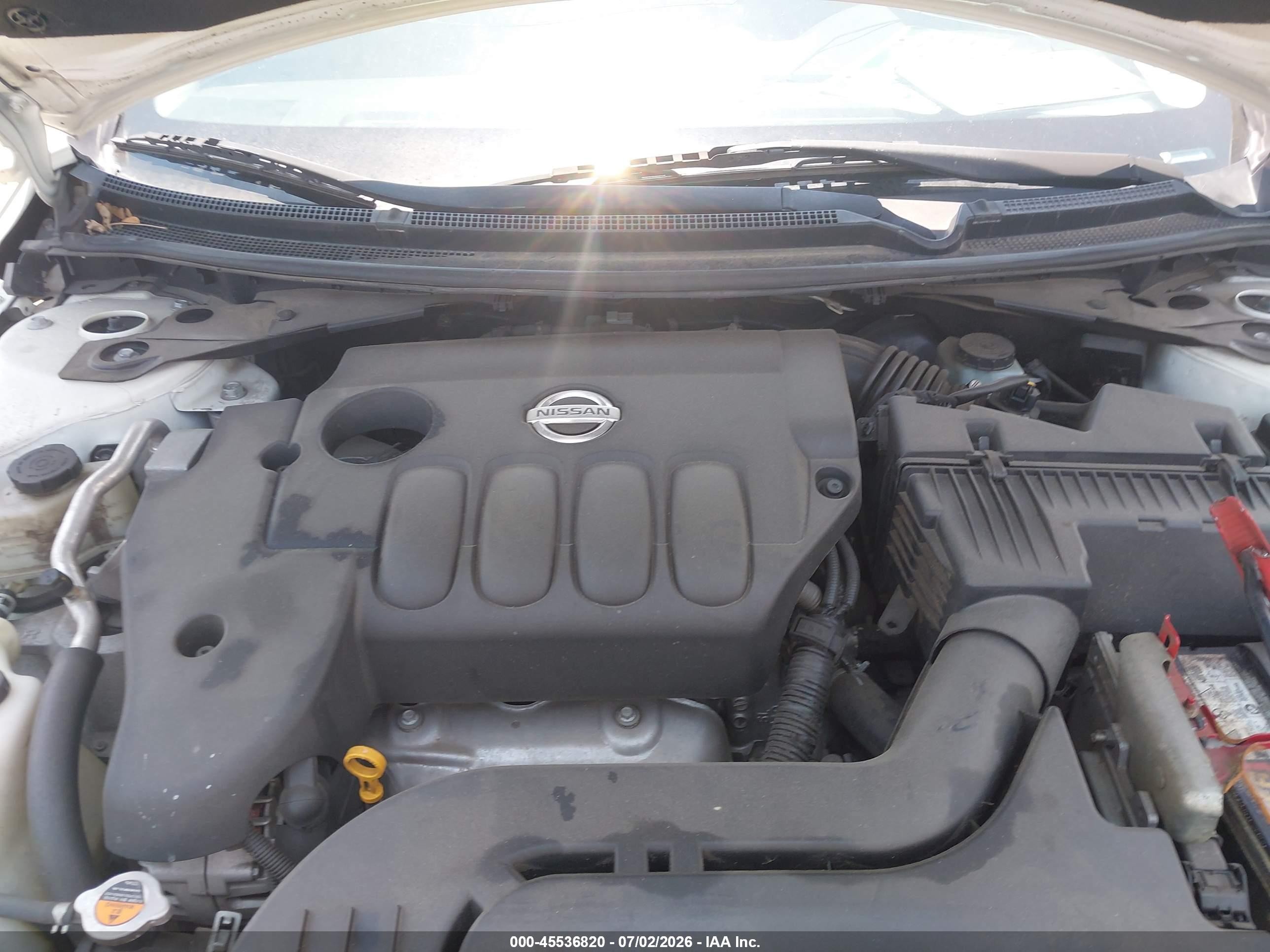 2013 Nissan Altima 2.5 S White vin: 1N4AL2EP2DC195929