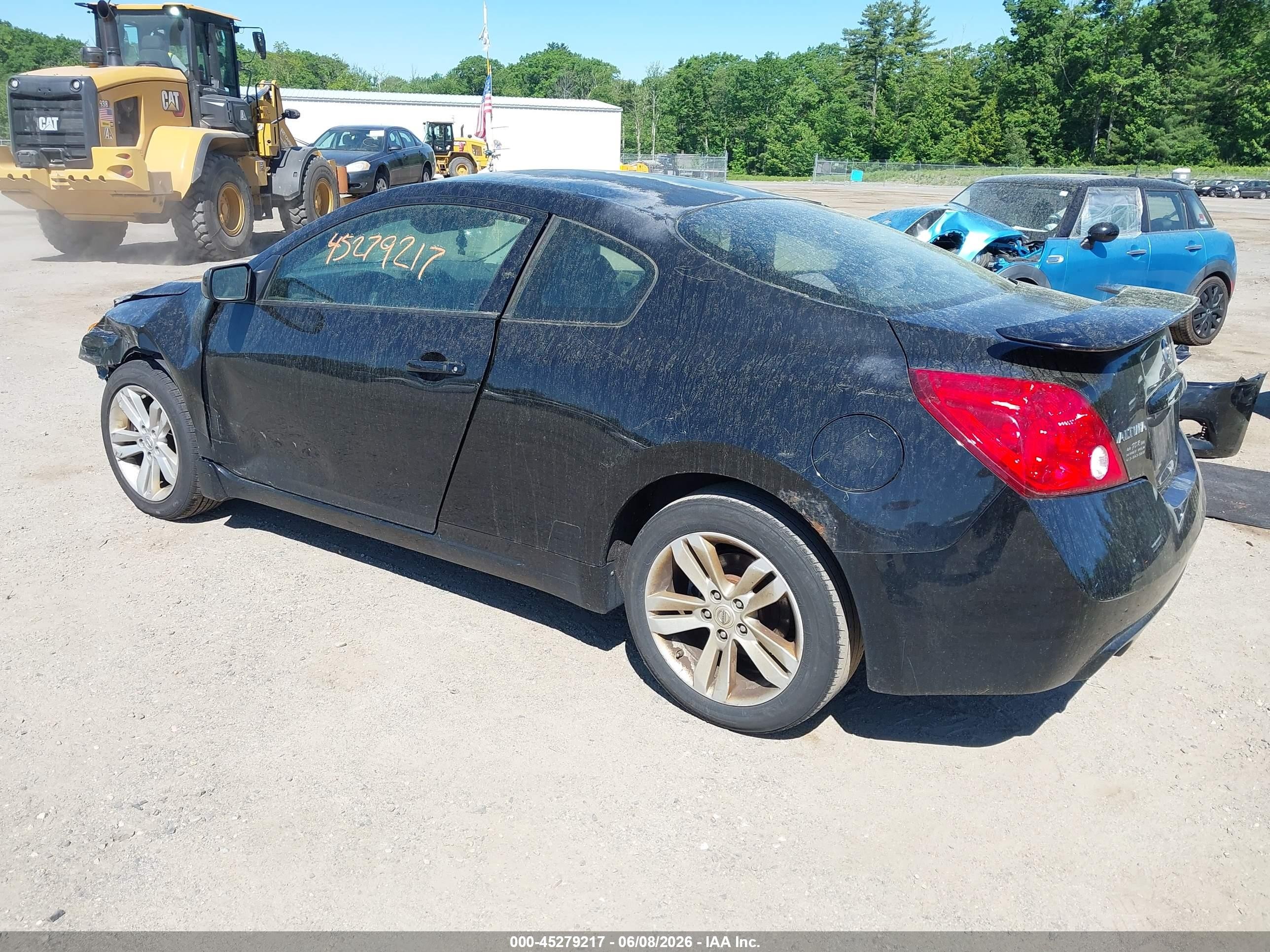 2010 Nissan Altima 2.5 S Black vin: 1N4AL2EP3AC117333