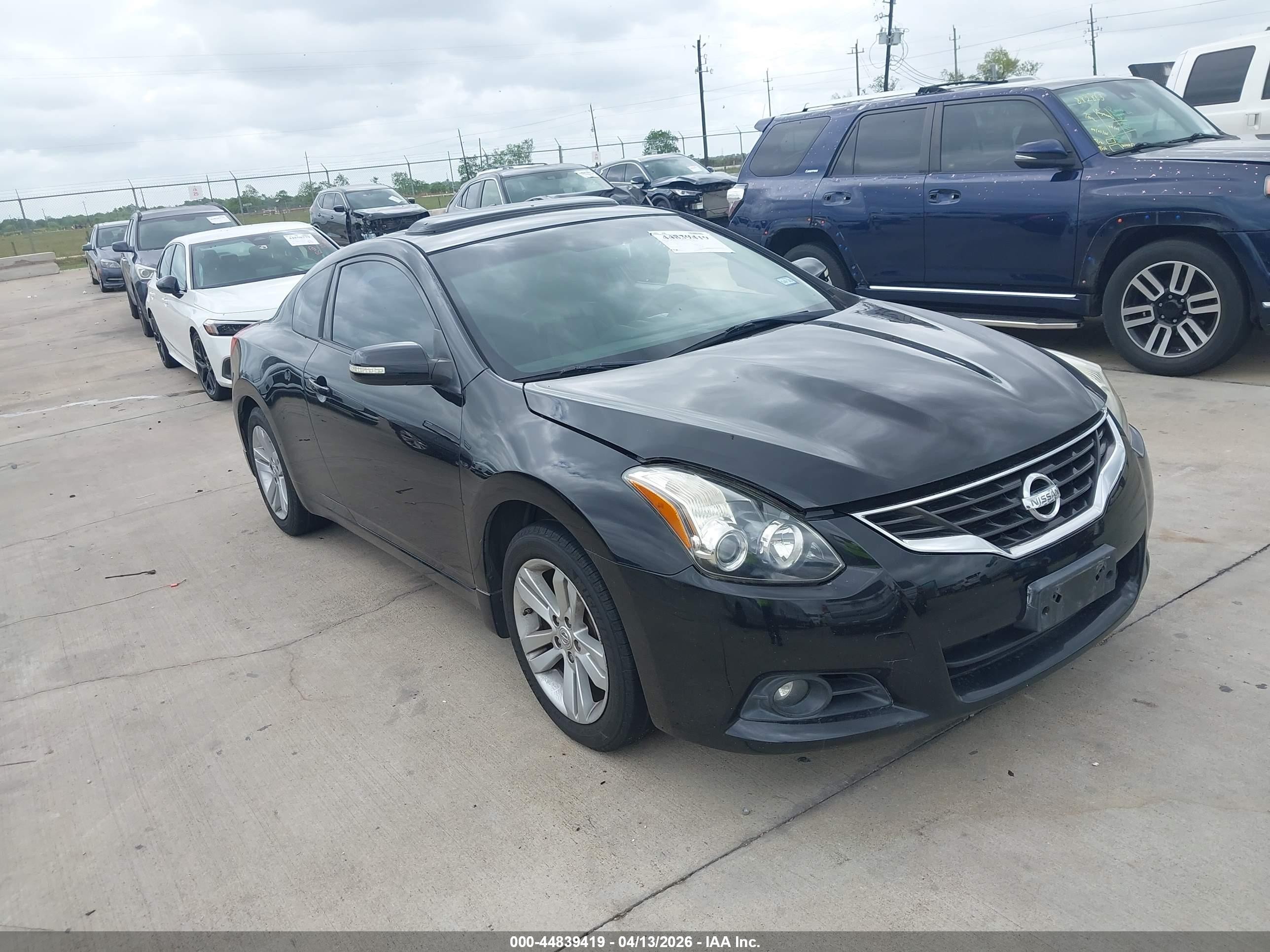 2010 Nissan Altima 2.5 S Черный vin: 1N4AL2EP3AC144533