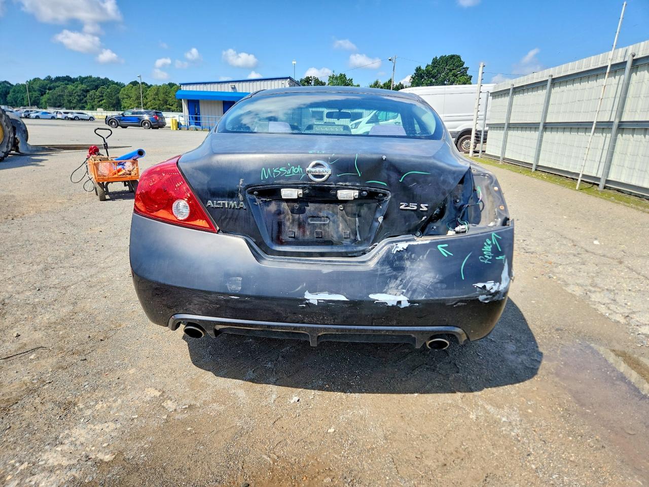2010 Nissan Altima S Black vin: 1N4AL2EP3AC191352