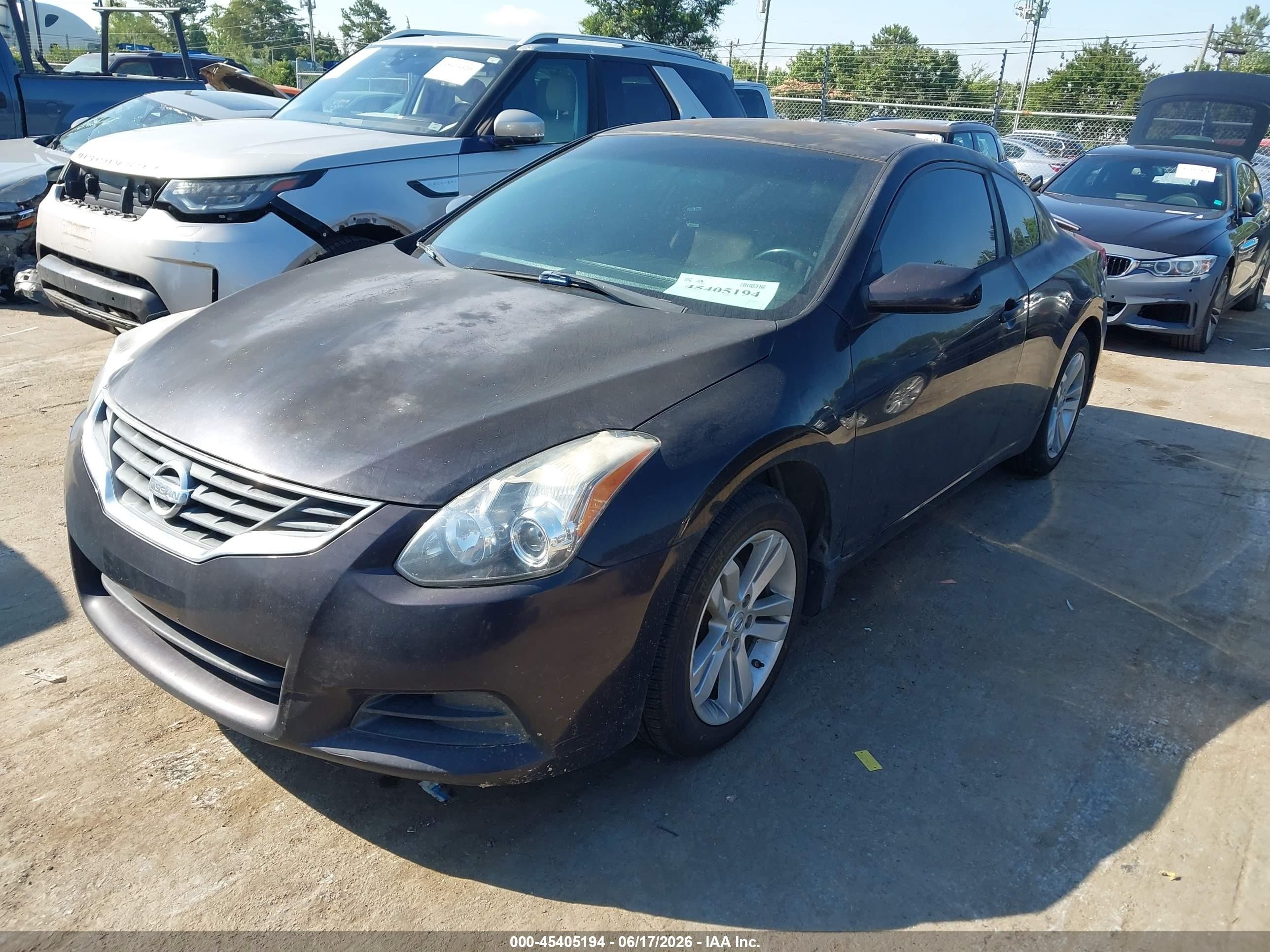 2011 Nissan Altima 2.5 S Black vin: 1N4AL2EP3BC126874