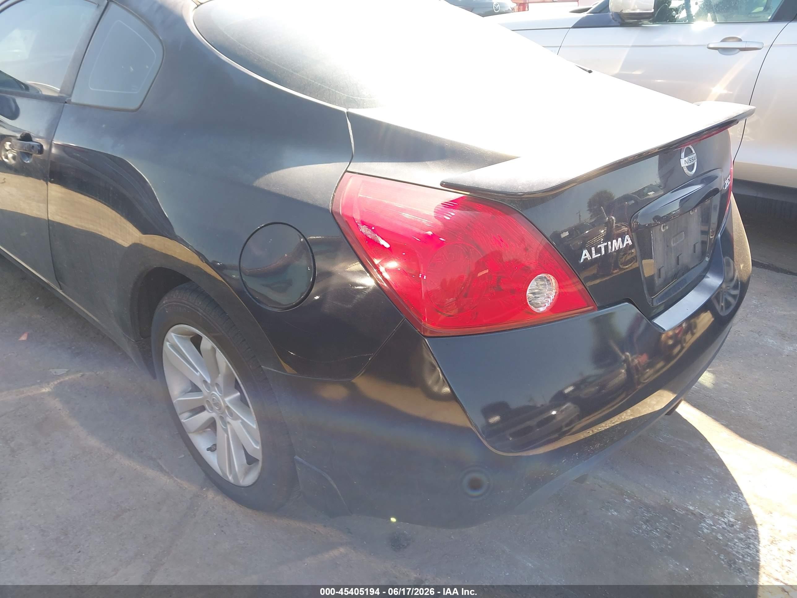 2011 Nissan Altima 2.5 S Black vin: 1N4AL2EP3BC126874