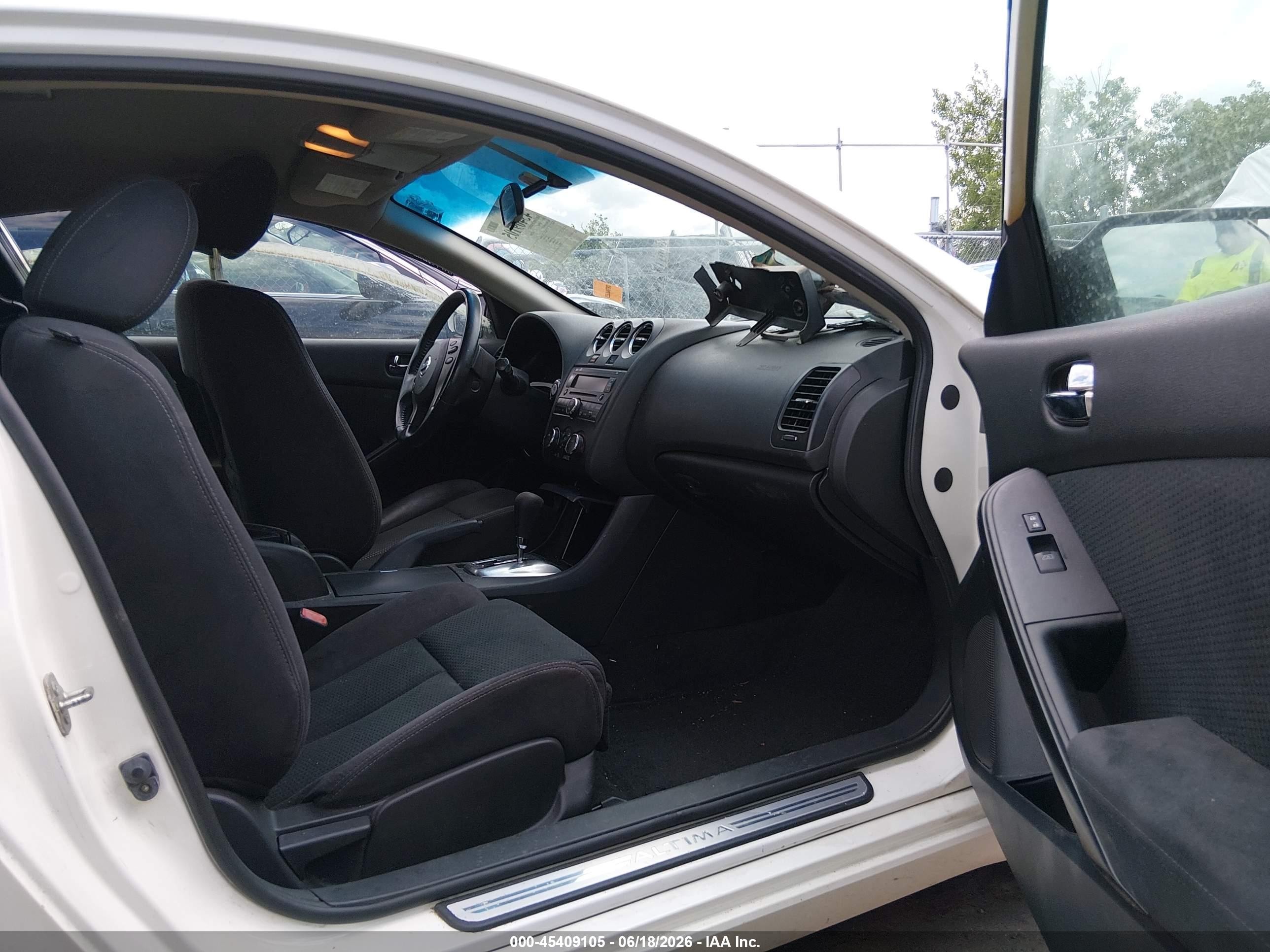 2011 Nissan Altima 2.5 S White vin: 1N4AL2EP3BC172155