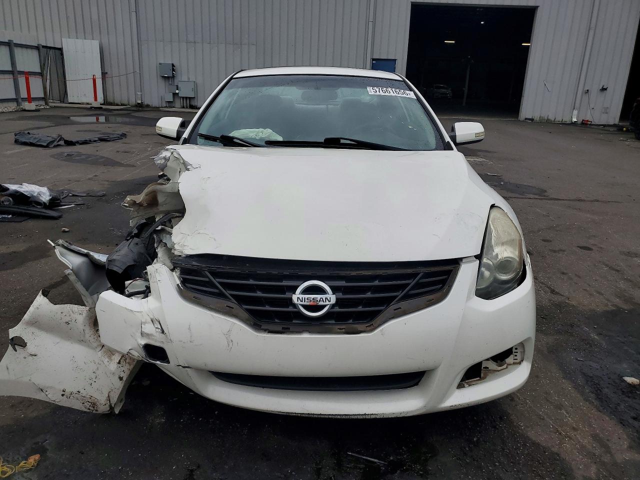 2012 Nissan Altima S White vin: 1N4AL2EP3CC129887