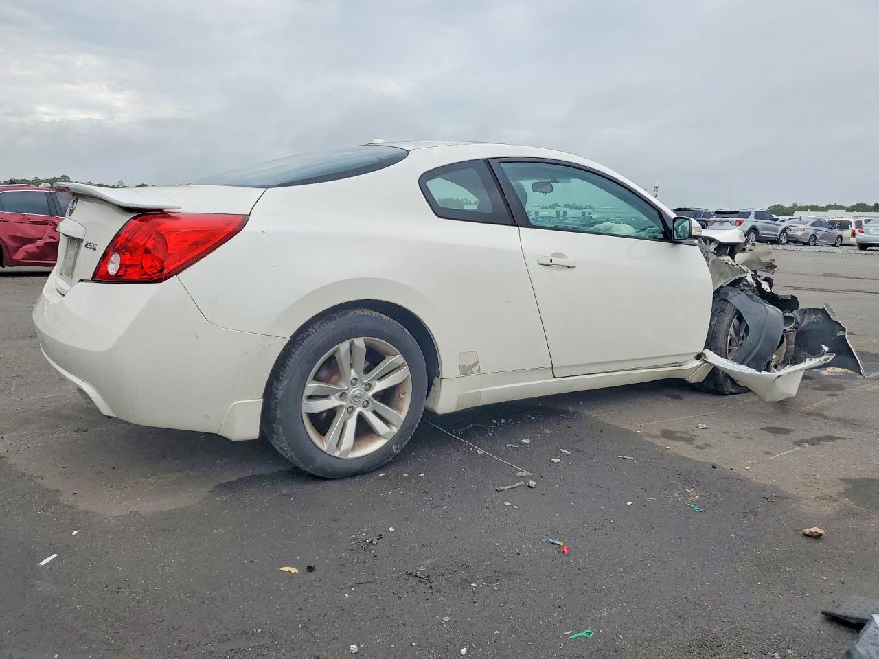 2012 Nissan Altima S White vin: 1N4AL2EP3CC129887