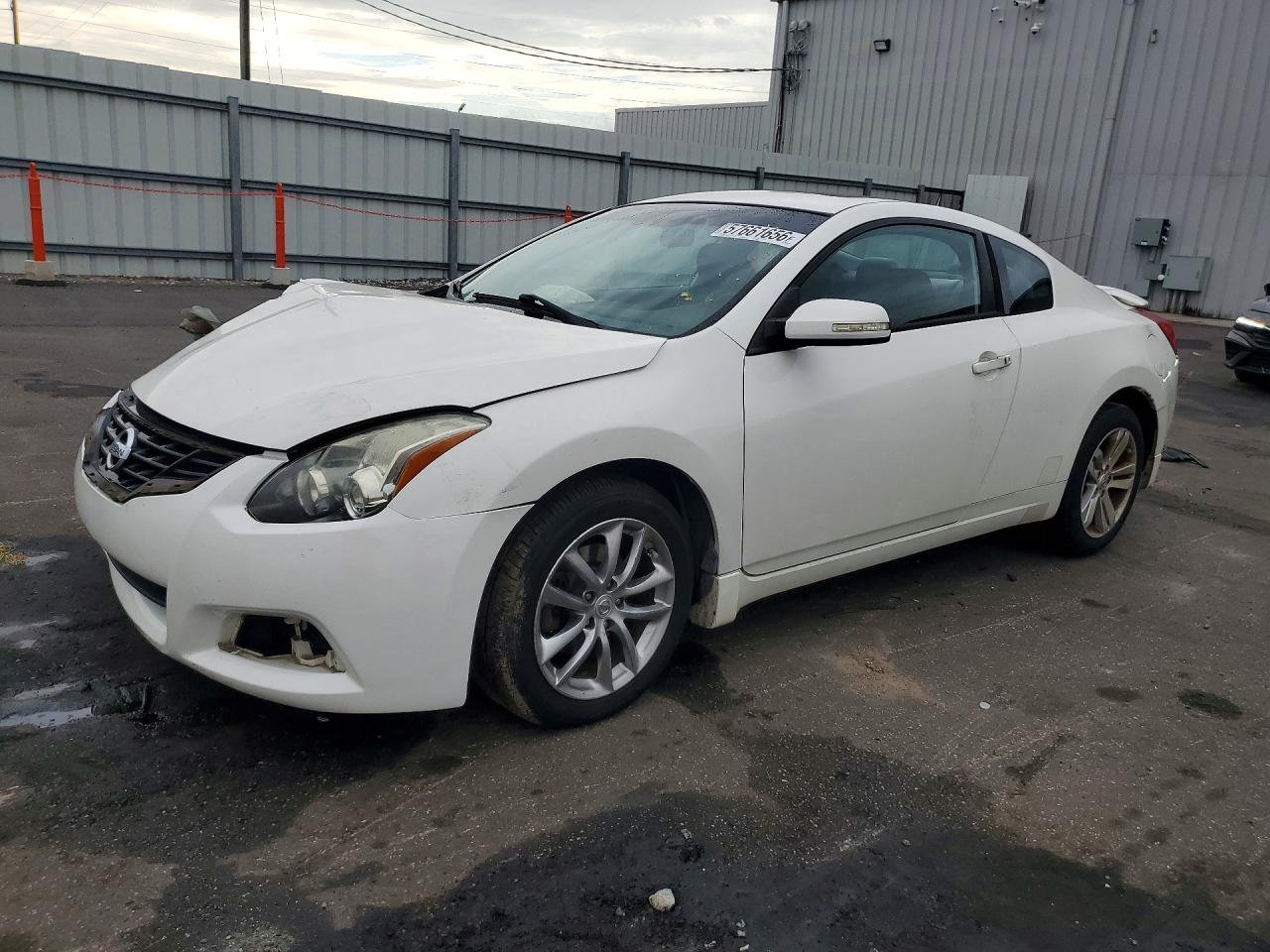 2012 Nissan Altima S White vin: 1N4AL2EP3CC129887