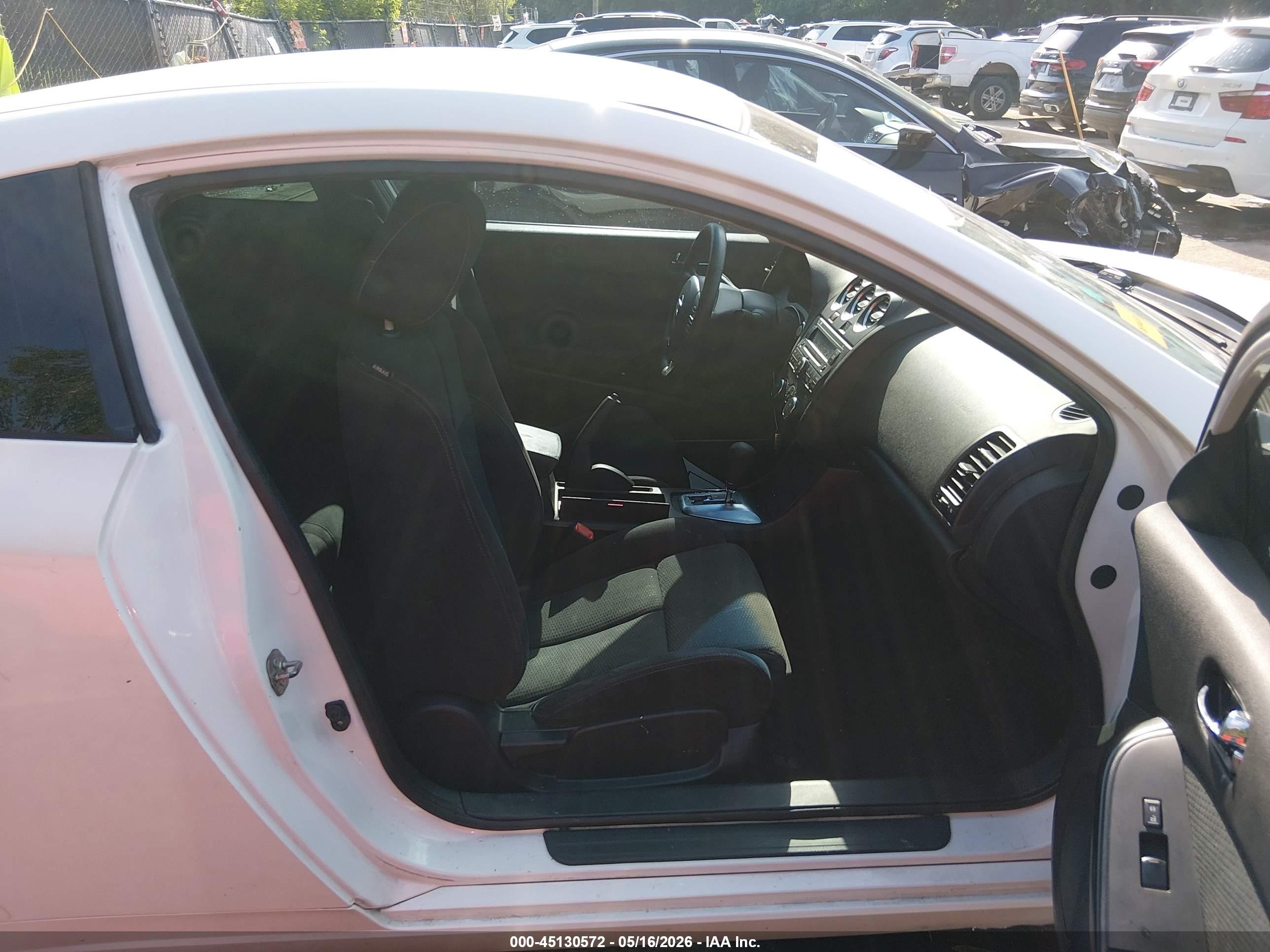 2012 Nissan Altima 2.5 S White vin: 1N4AL2EP3CC261368