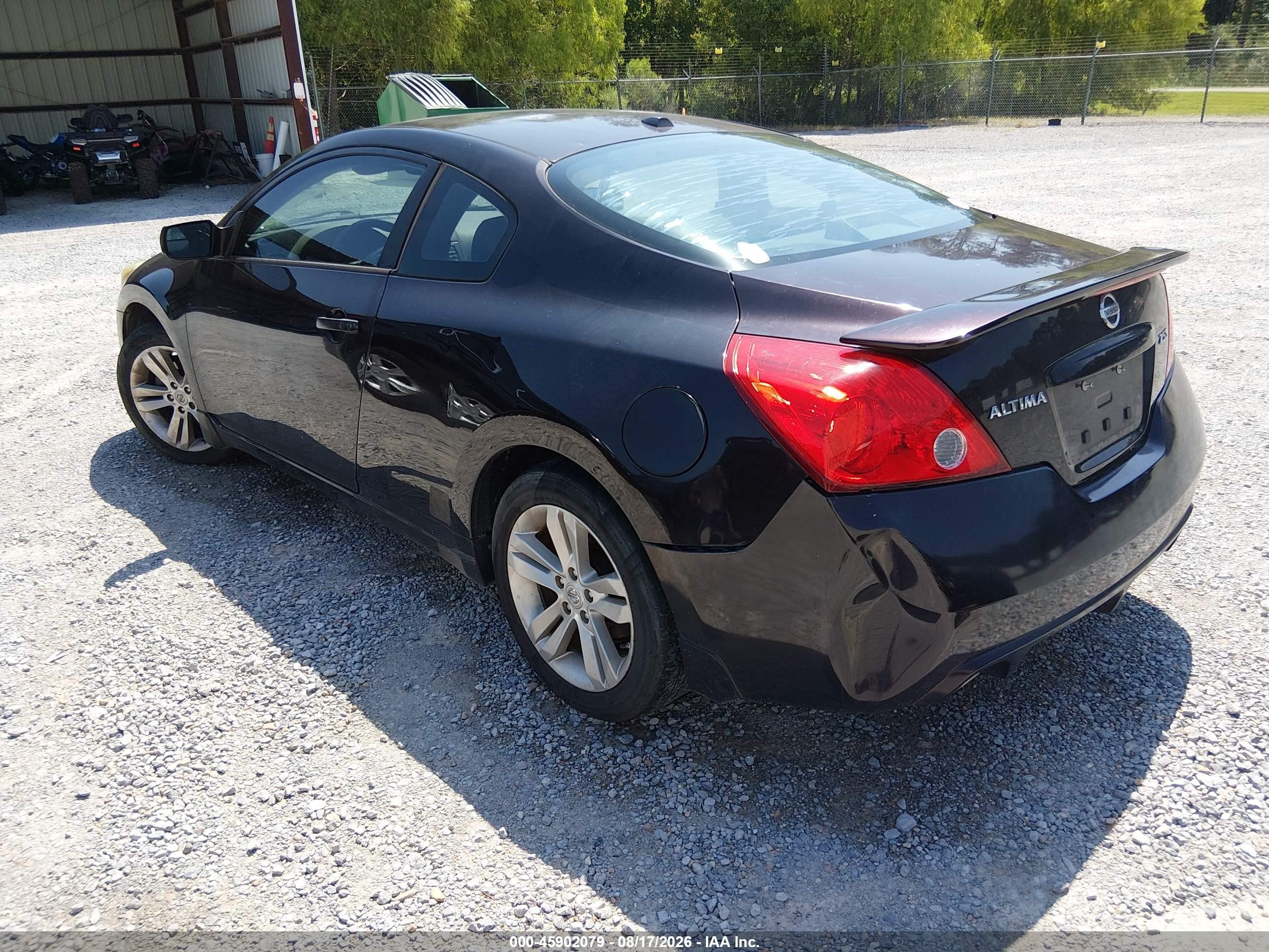 2013 Nissan Altima 2.5 S Black vin: 1N4AL2EP3DC126148
