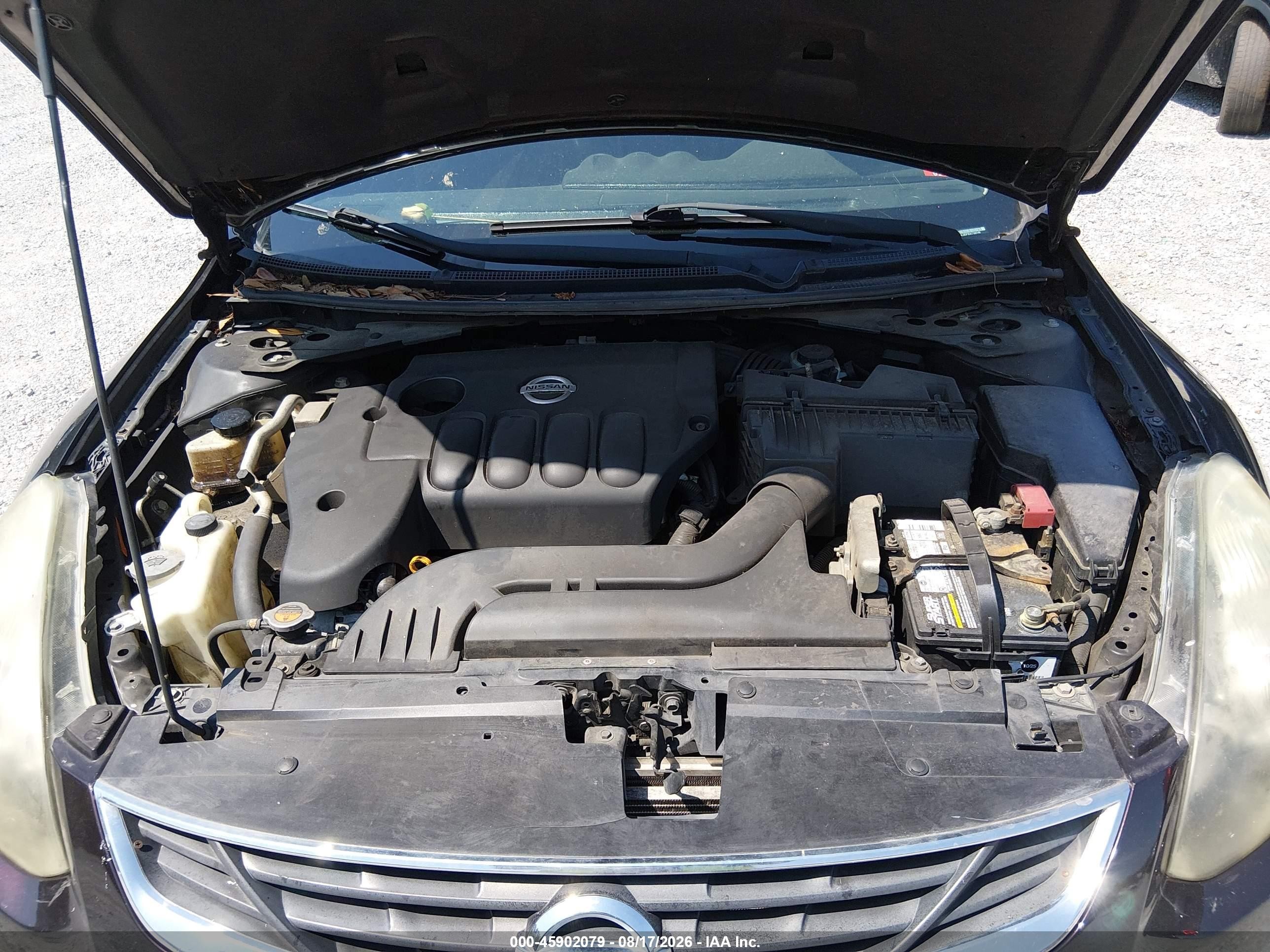 2013 Nissan Altima 2.5 S Black vin: 1N4AL2EP3DC126148