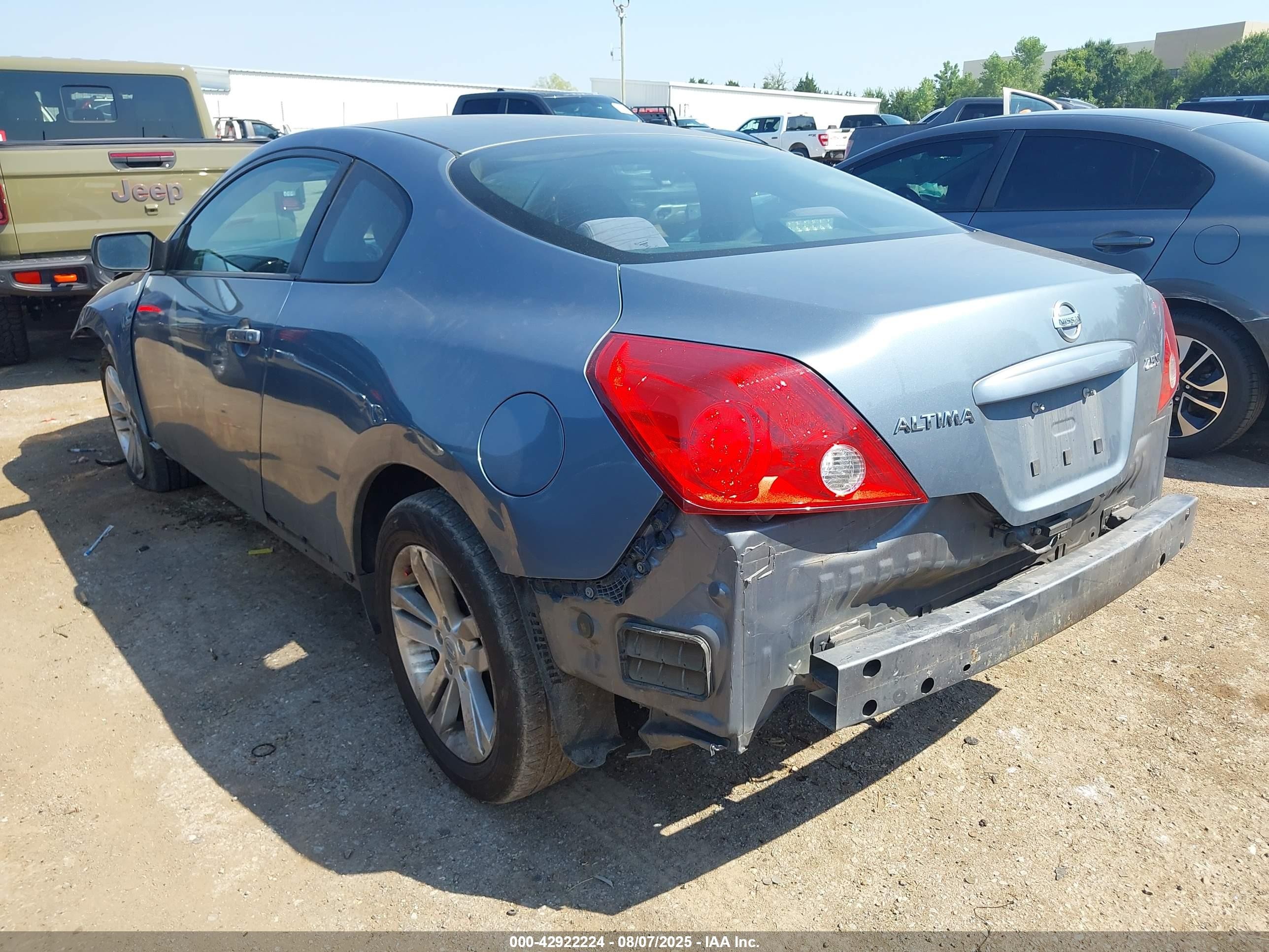 2010 Nissan Altima 2.5 S Blue vin: 1N4AL2EP4AC124100