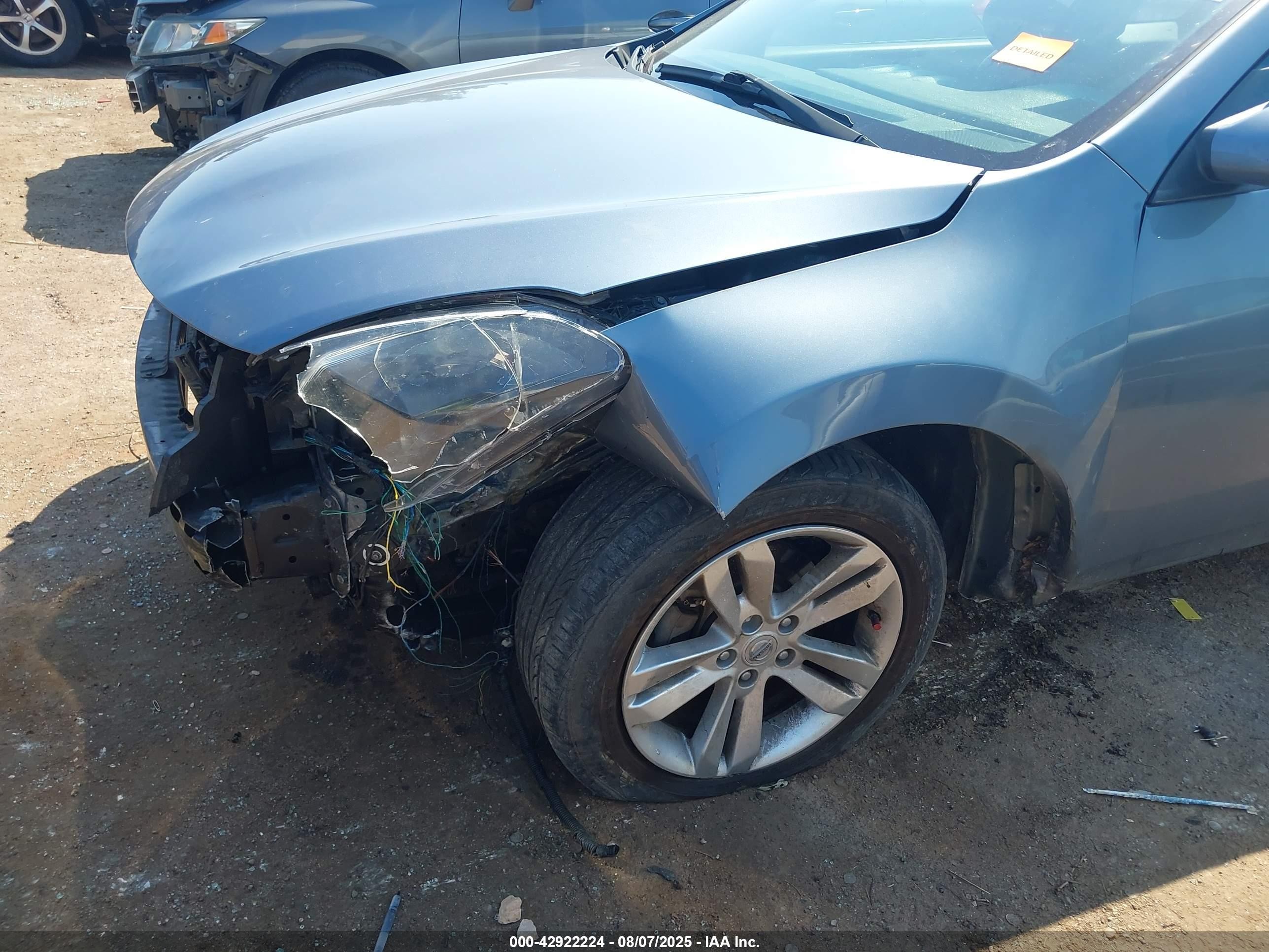 2010 Nissan Altima 2.5 S Blue vin: 1N4AL2EP4AC124100