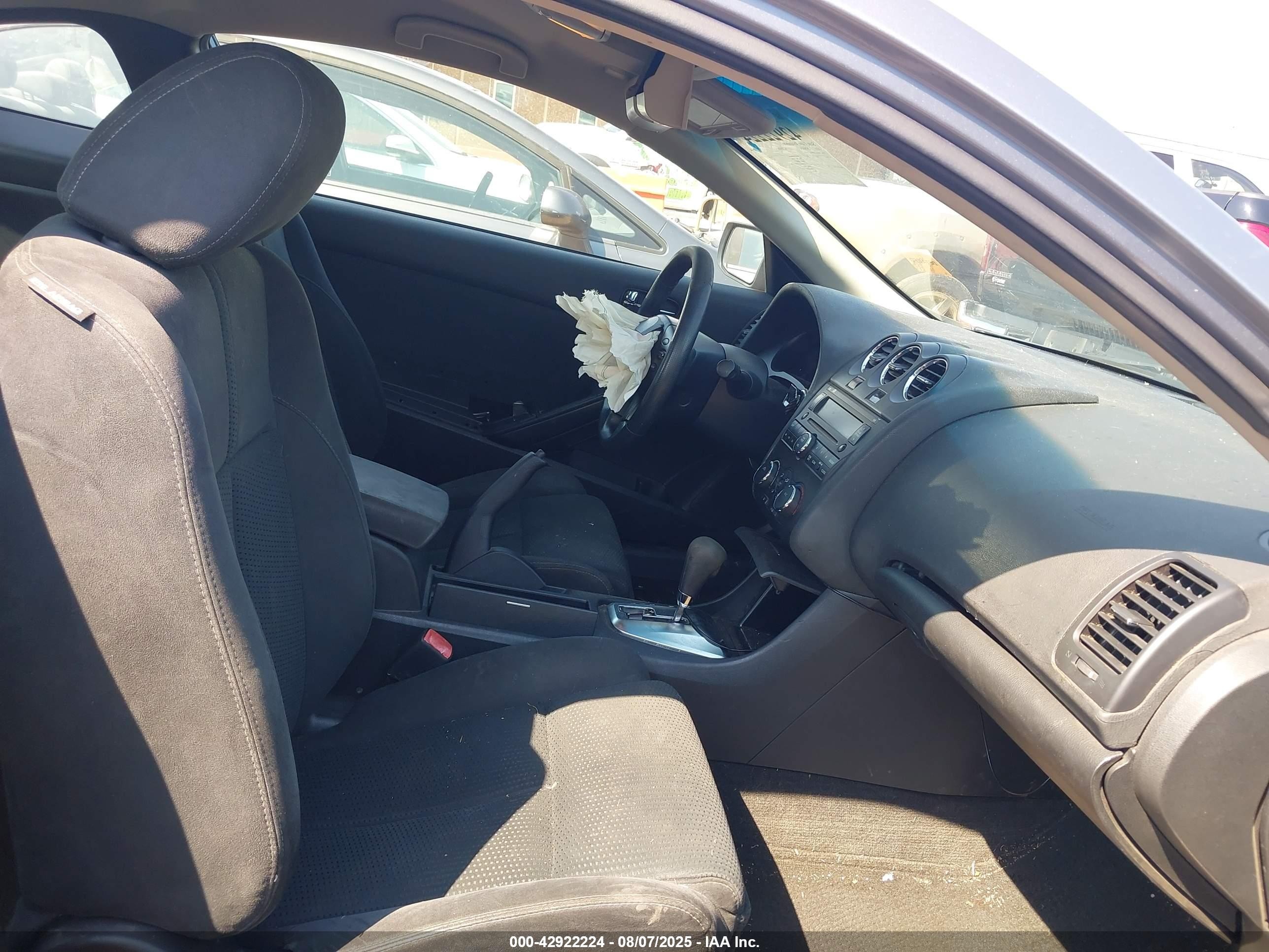2010 Nissan Altima 2.5 S Blue vin: 1N4AL2EP4AC124100