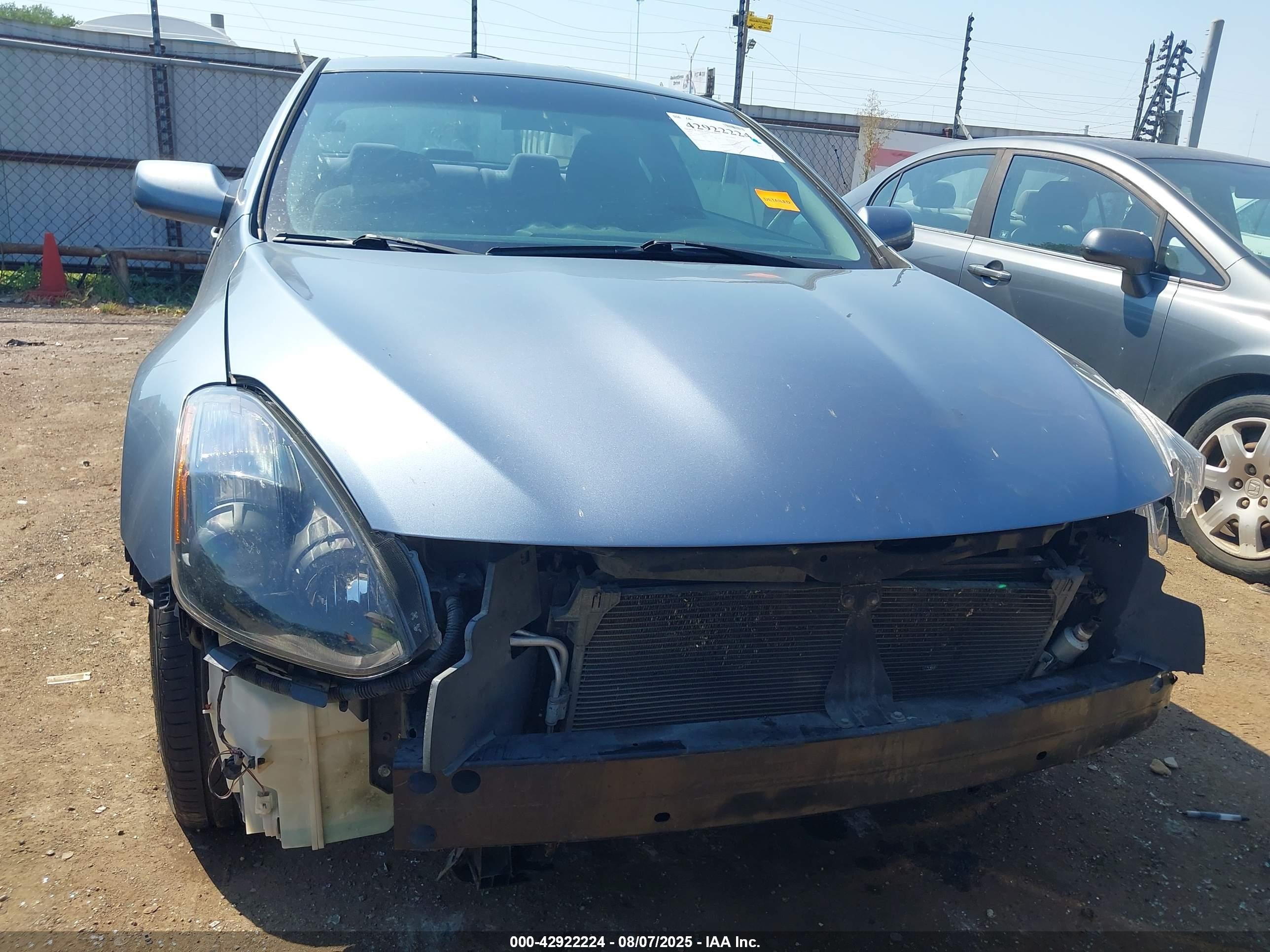 2010 Nissan Altima 2.5 S Blue vin: 1N4AL2EP4AC124100