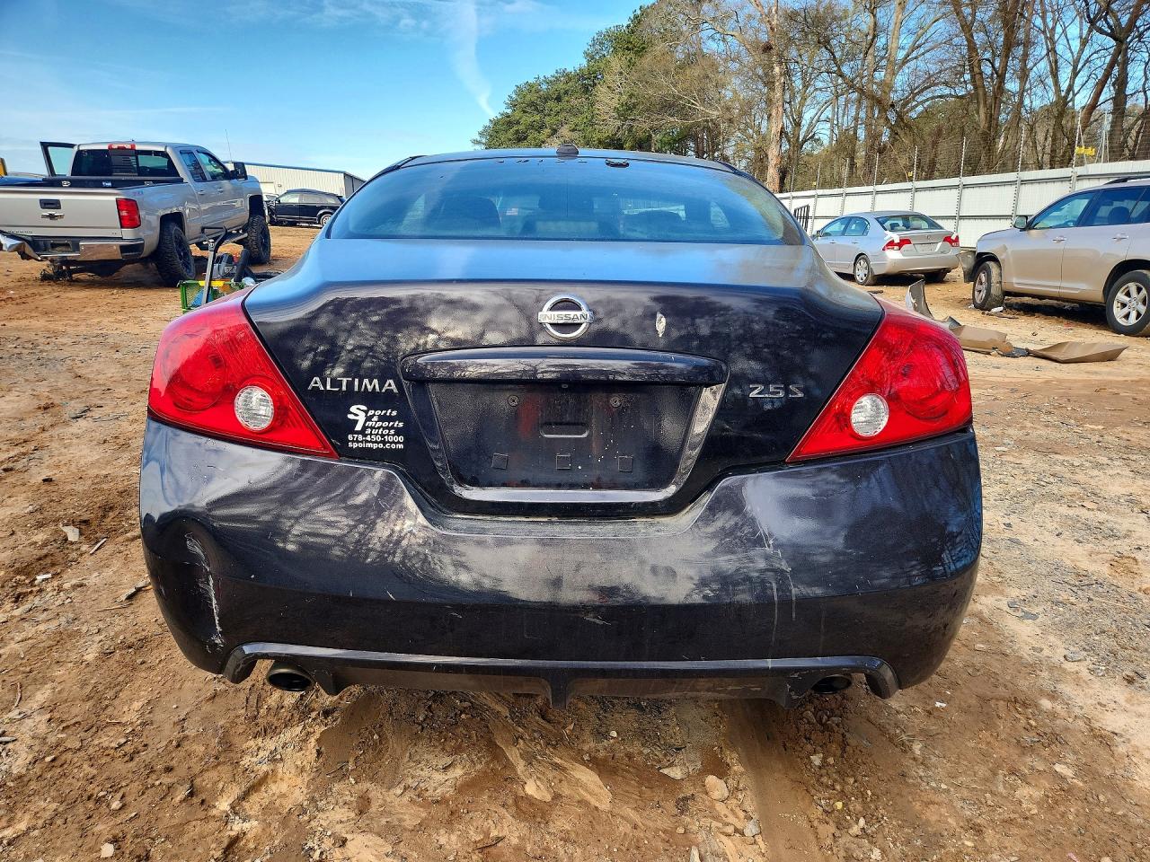 2010 Nissan Altima 2.5 S Black vin: 1N4AL2EP4AC166802