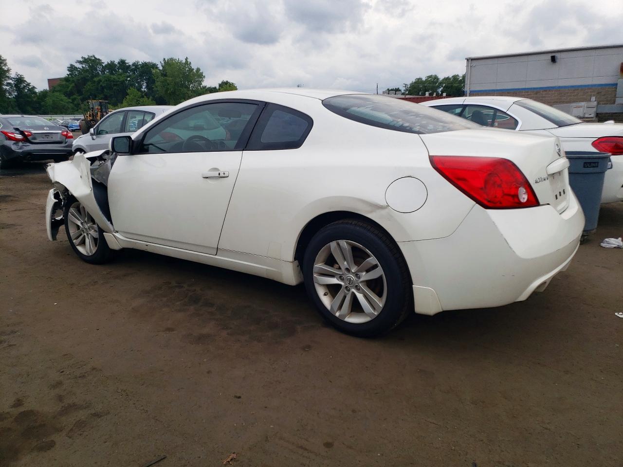 2010 Nissan Altima S White vin: 1N4AL2EP4AC189223