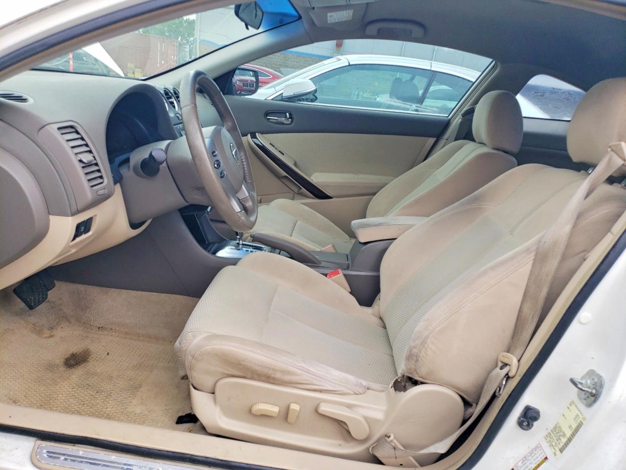 2010 Nissan Altima S White vin: 1N4AL2EP4AC189223