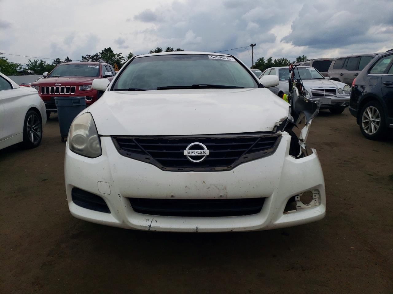 2010 Nissan Altima S White vin: 1N4AL2EP4AC189223