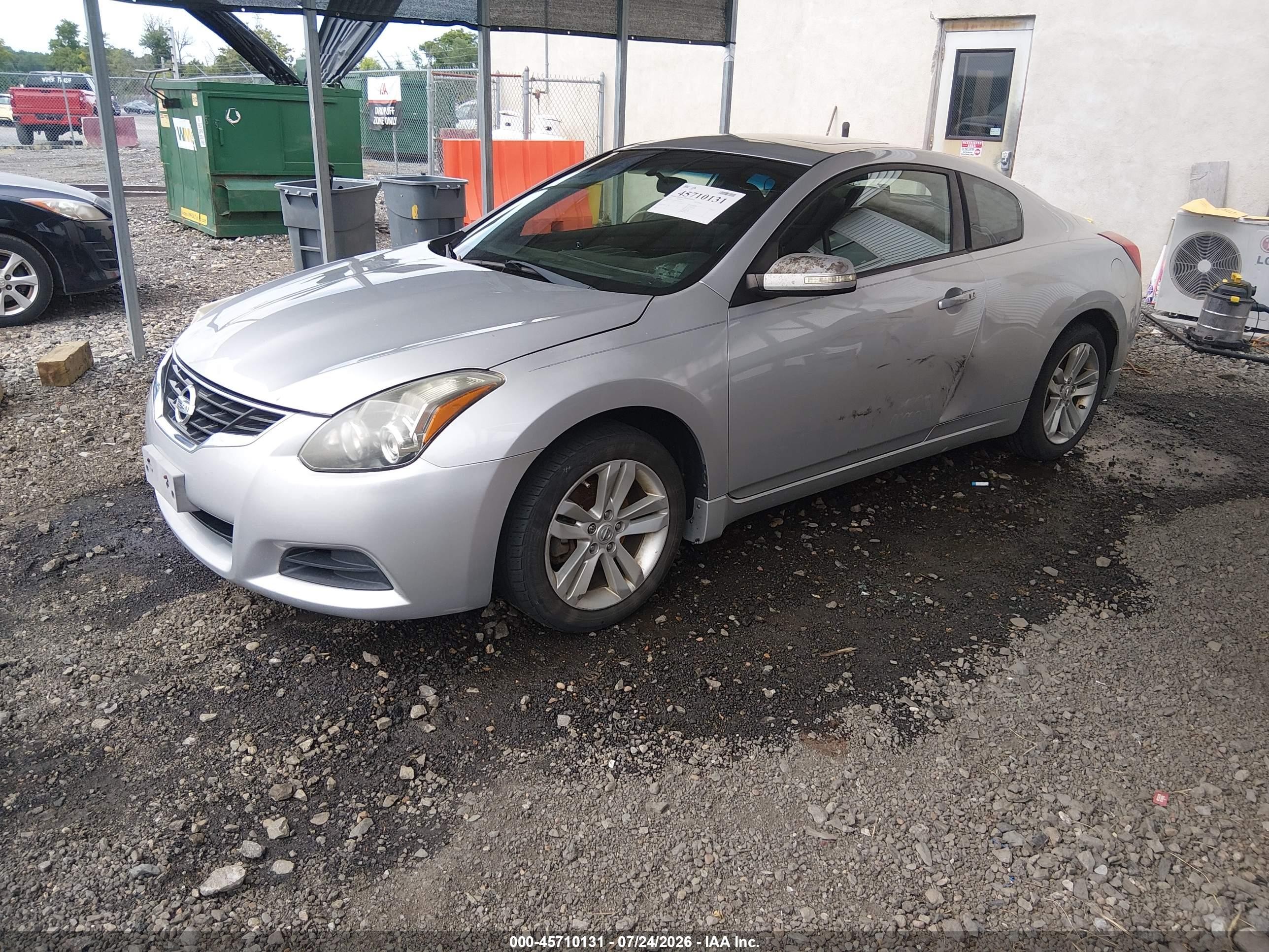 2012 Nissan Altima 2.5 S Silver vin: 1N4AL2EP4CC143071