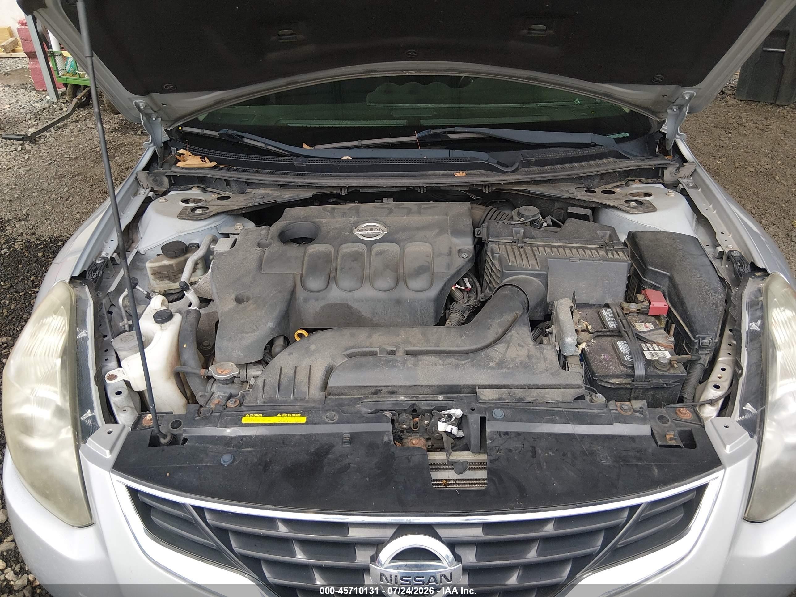 2012 Nissan Altima 2.5 S Silver vin: 1N4AL2EP4CC143071