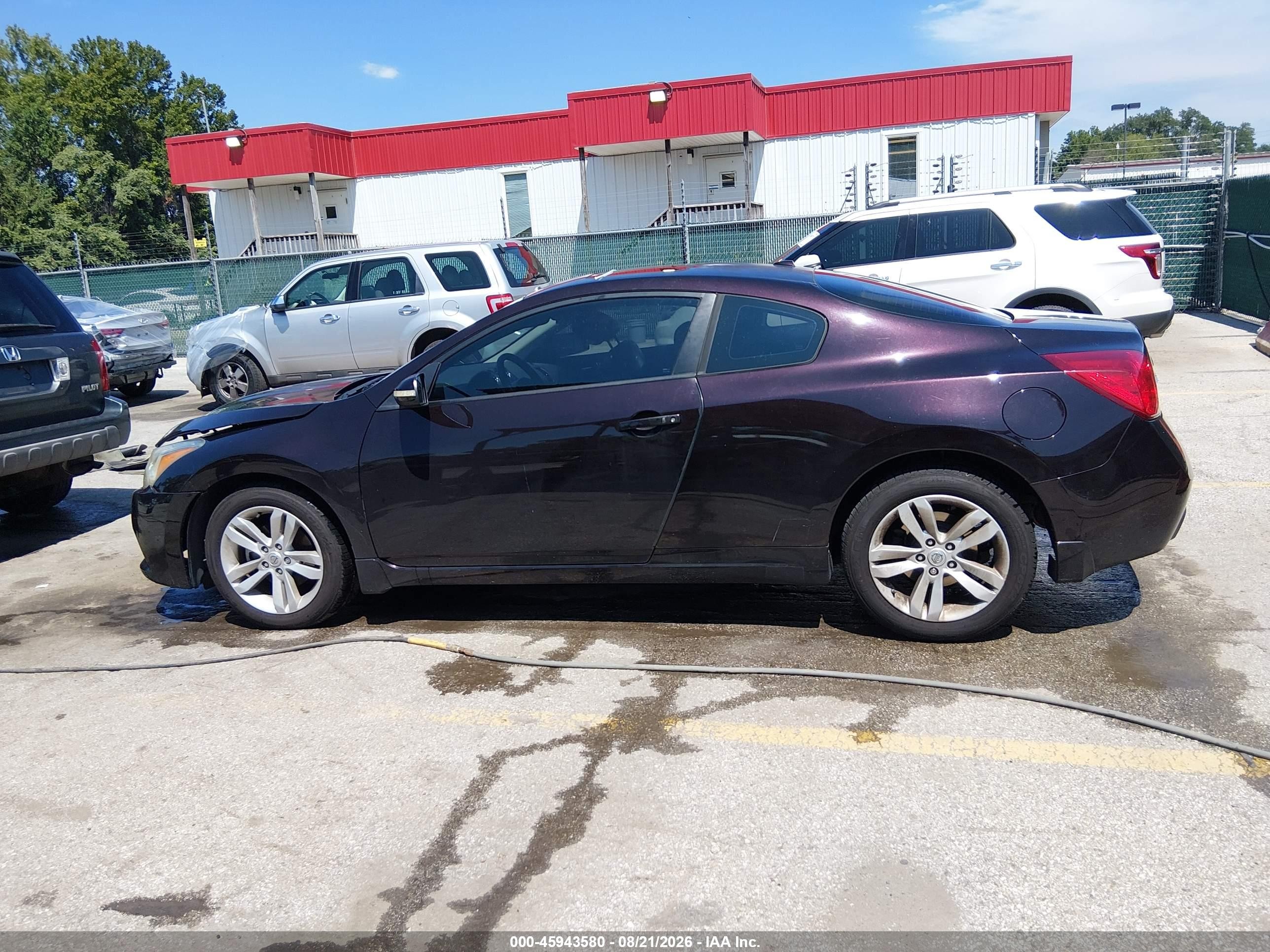 2012 Nissan Altima 2.5 S Black vin: 1N4AL2EP4CC222403