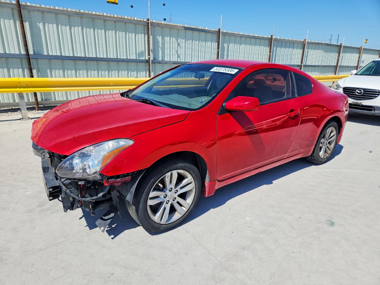 2012 Nissan Altima S Красный vin: 1N4AL2EP4CC232414