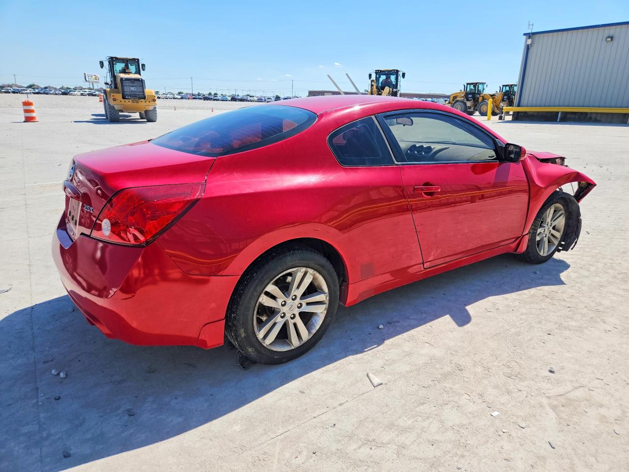 2012 Nissan Altima S Красный vin: 1N4AL2EP4CC232414