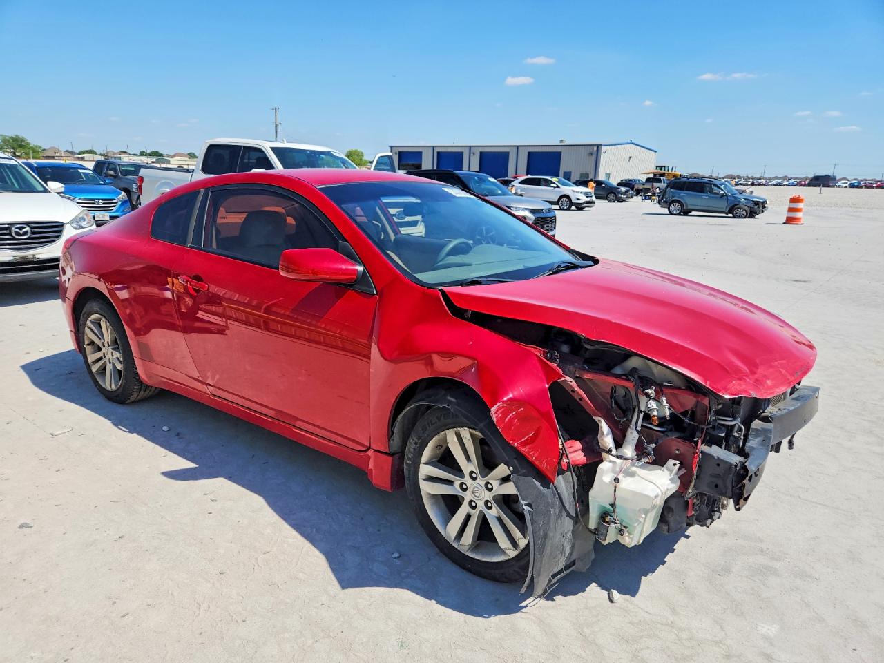 2012 Nissan Altima S Красный vin: 1N4AL2EP4CC232414