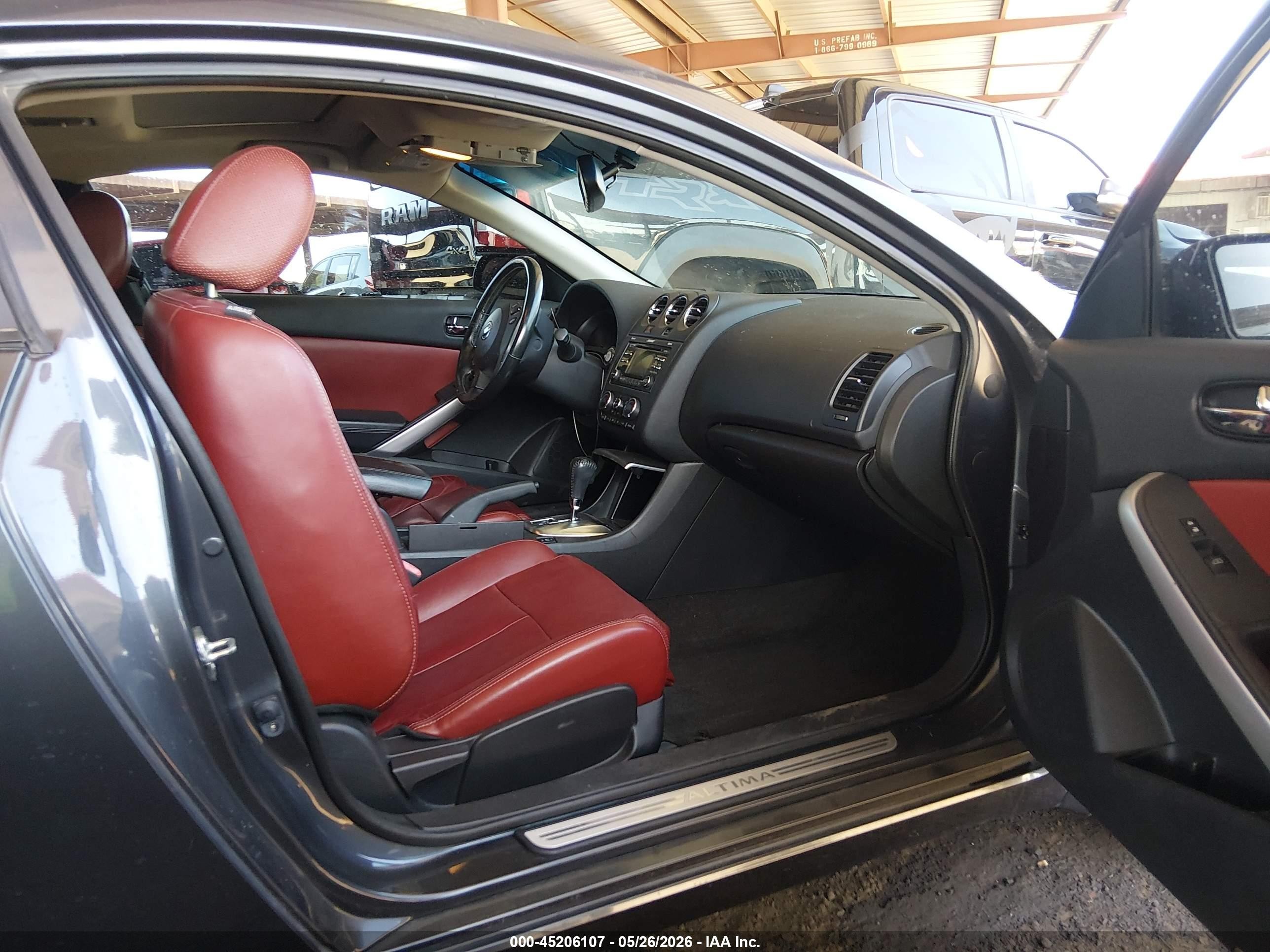 2012 Nissan Altima 2.5 S Black vin: 1N4AL2EP4CC254655
