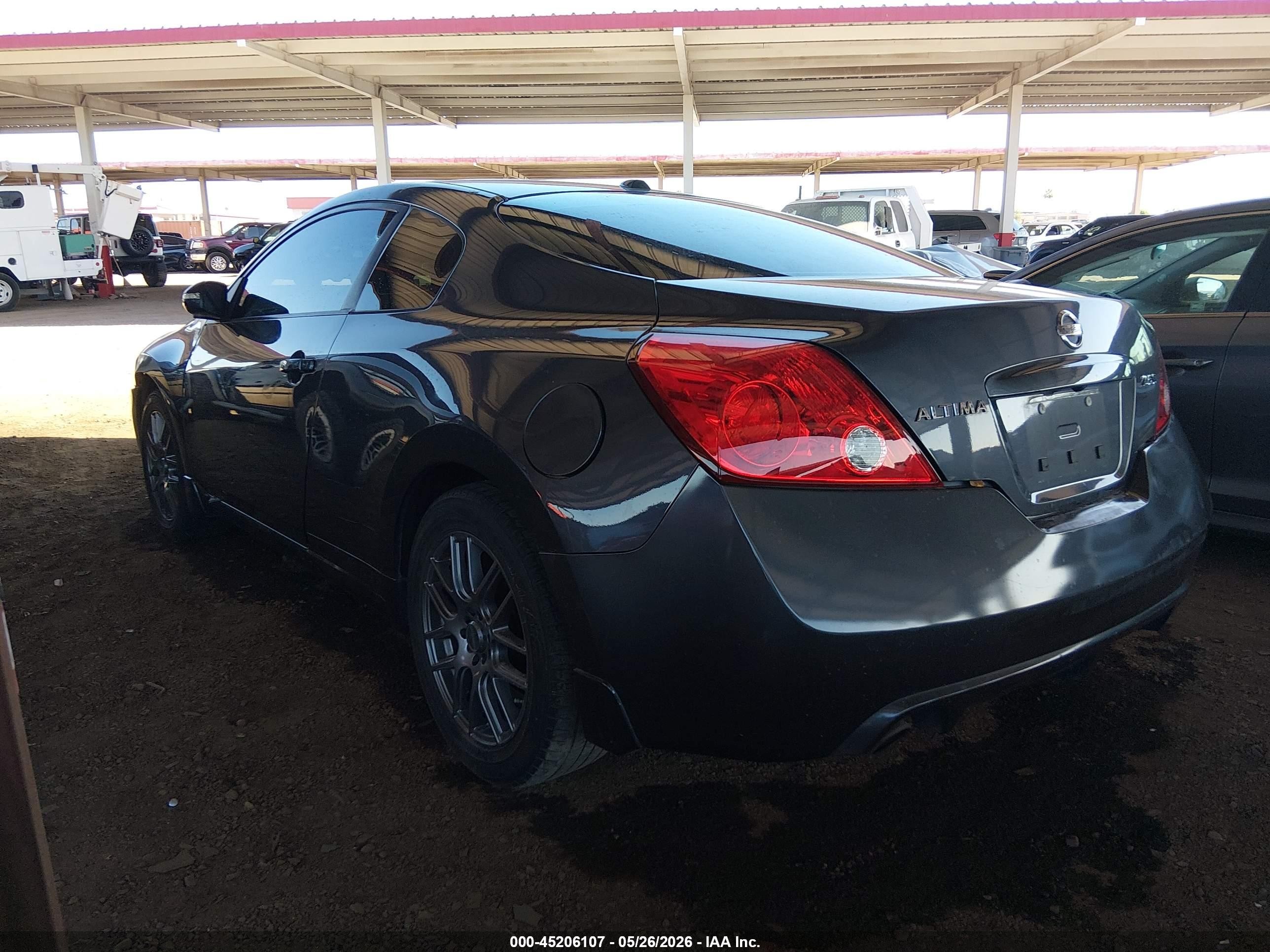 2012 Nissan Altima 2.5 S Black vin: 1N4AL2EP4CC254655