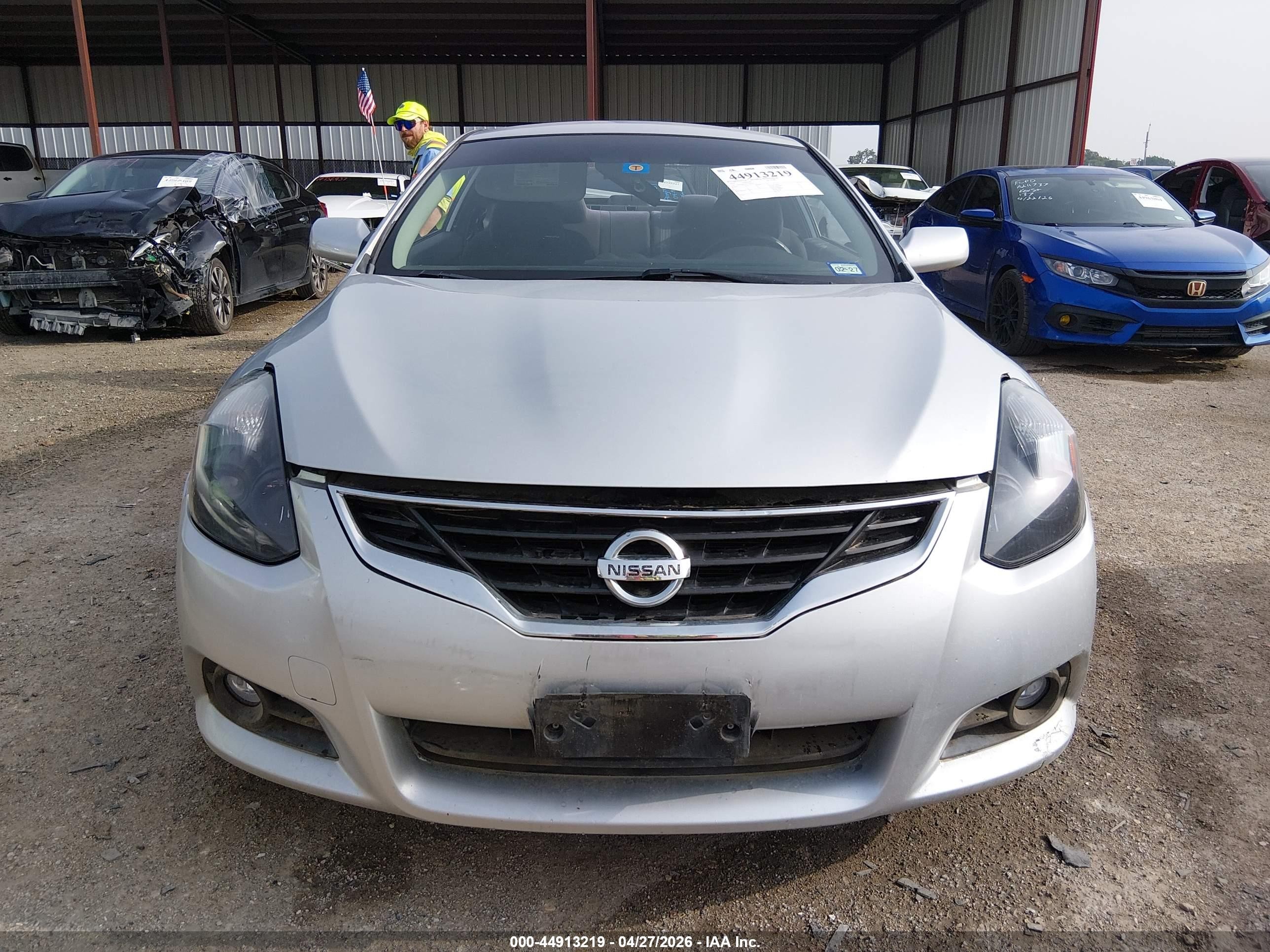 2012 Nissan Altima 2.5 S Silver vin: 1N4AL2EP4CC260620