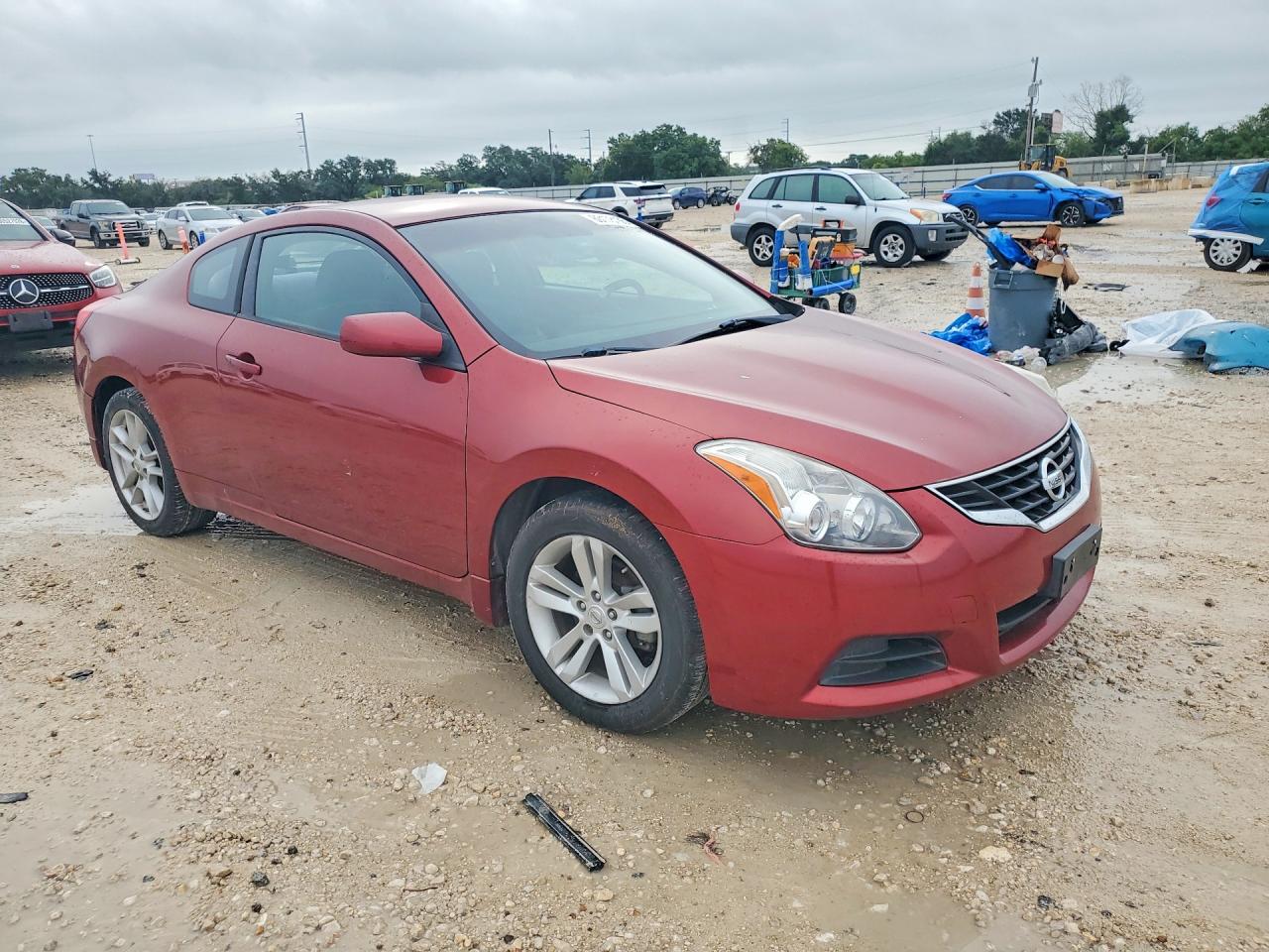 2013 Nissan Altima S Красный vin: 1N4AL2EP4DC139099