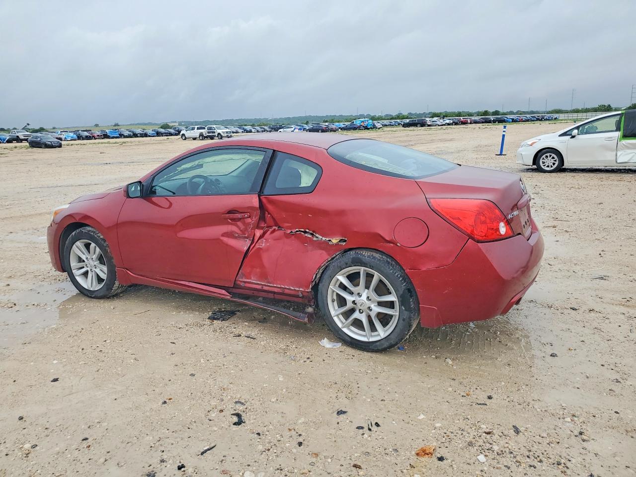 2013 Nissan Altima S Красный vin: 1N4AL2EP4DC139099