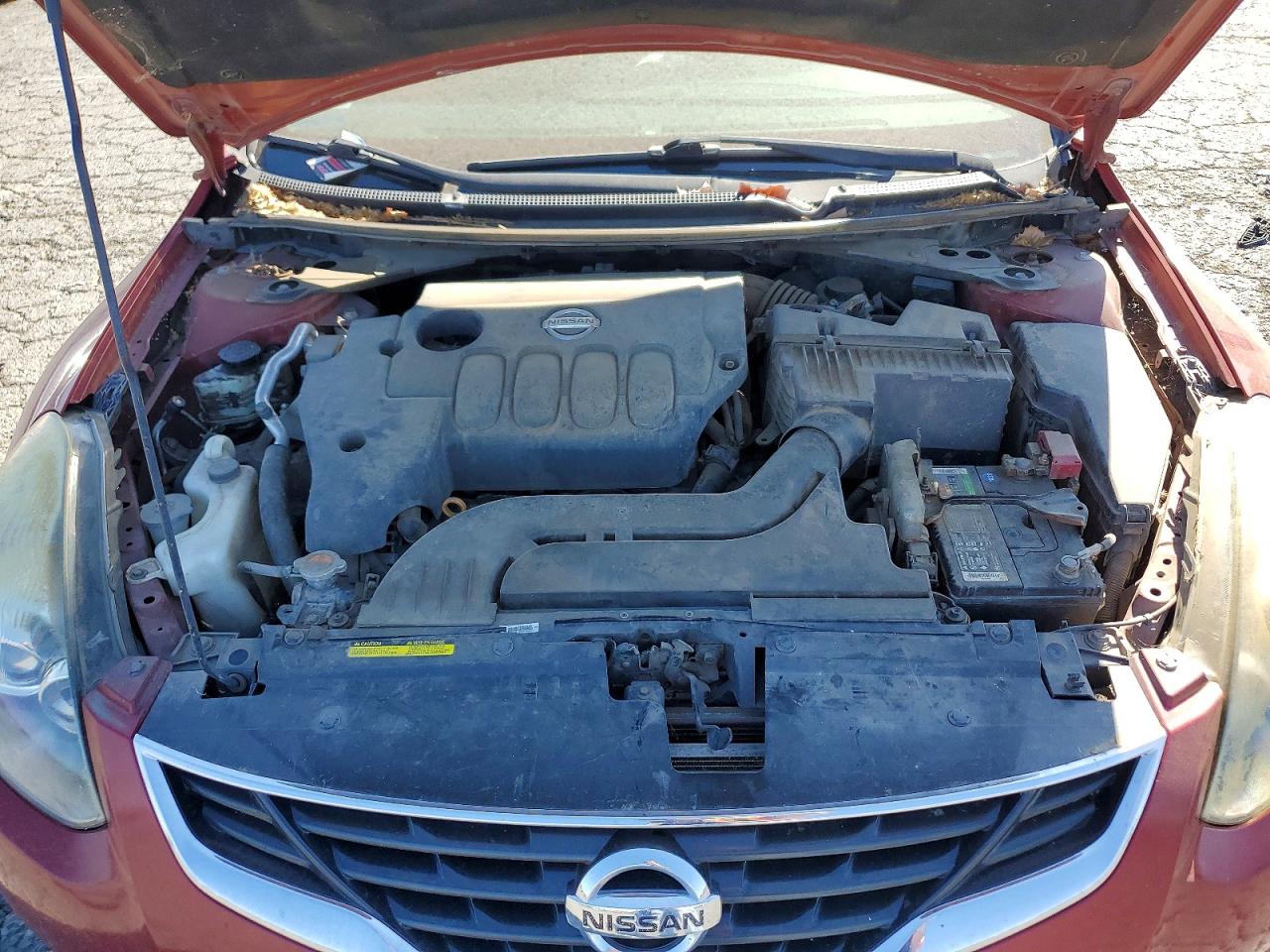 2013 Nissan Altima S Red vin: 1N4AL2EP4DC152998