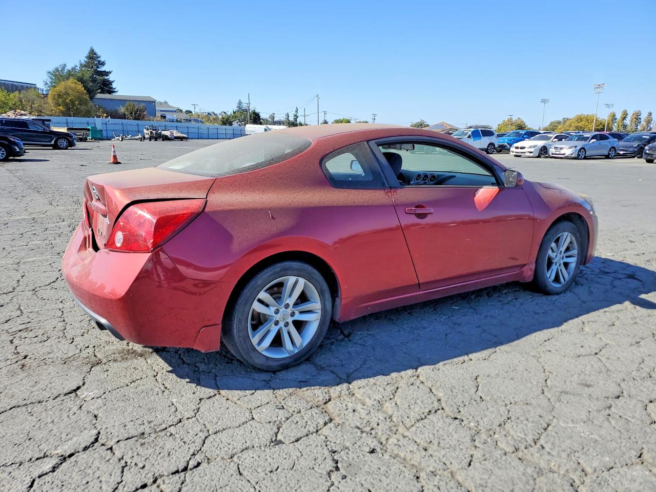 2013 Nissan Altima S Red vin: 1N4AL2EP4DC152998